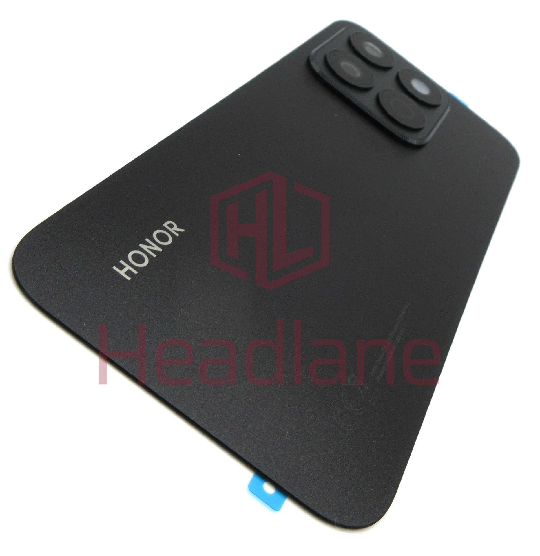 Honor X8c Back / Battery Cover - Black - 0235AMXA