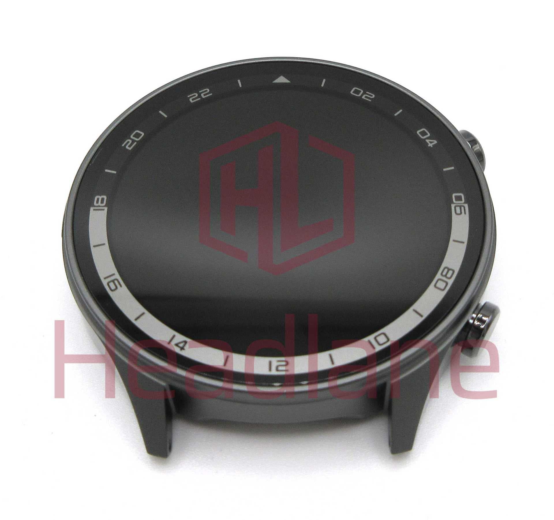 OnePlus Watch 2 / 2R / Oppo Watch X LCD Display / Screen + Touch - Black - 621109000004