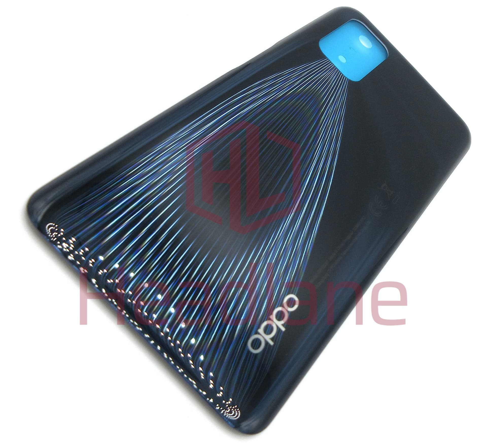 Oppo CPH2061 CPH2069 CPH2067 CPH2059 A52 / A72 / A92 Back / Battery Cover - Black - 4150247