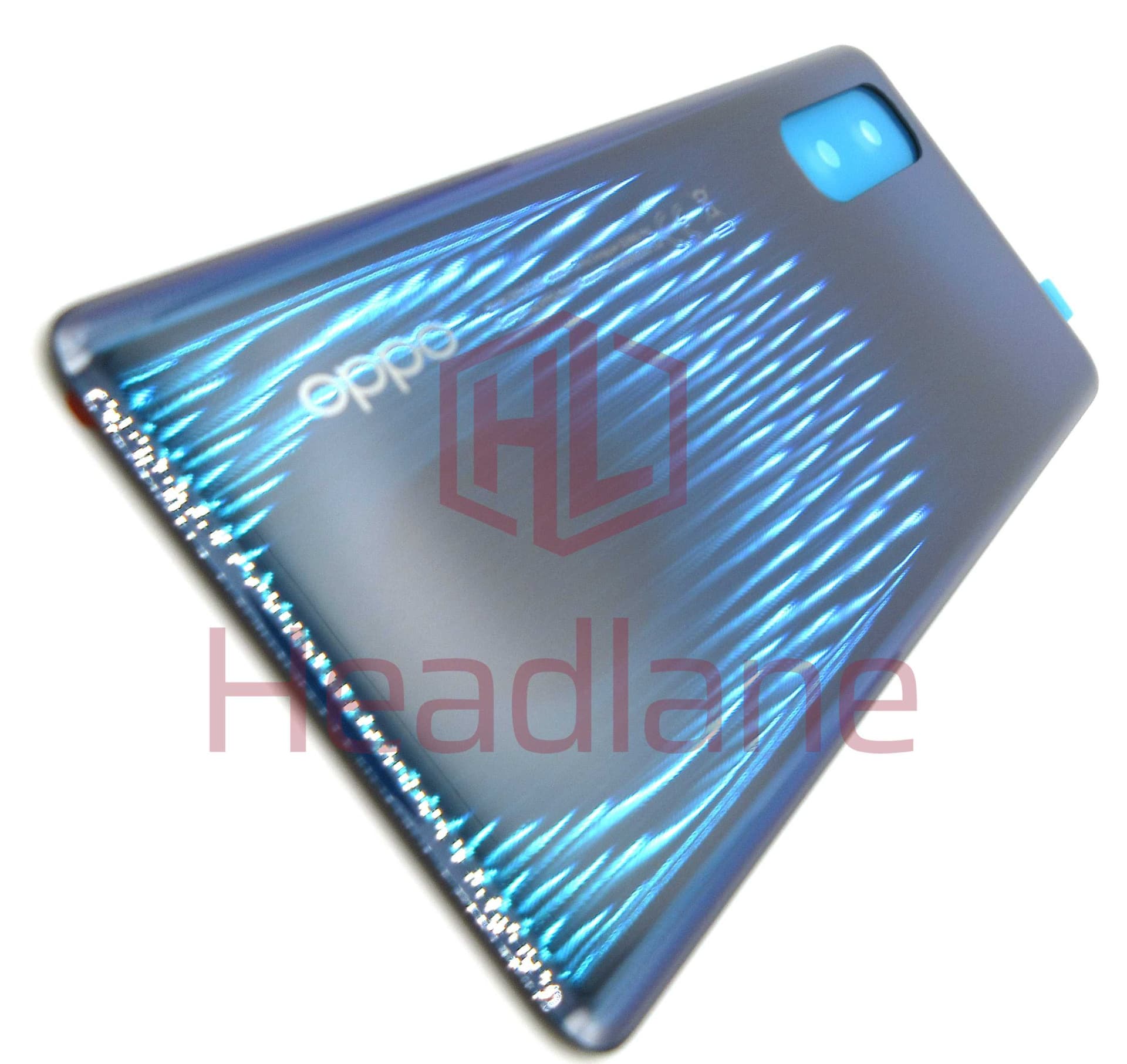 Oppo CPH2023 Find X2 Back / Battery Cover - Blue - 4721692