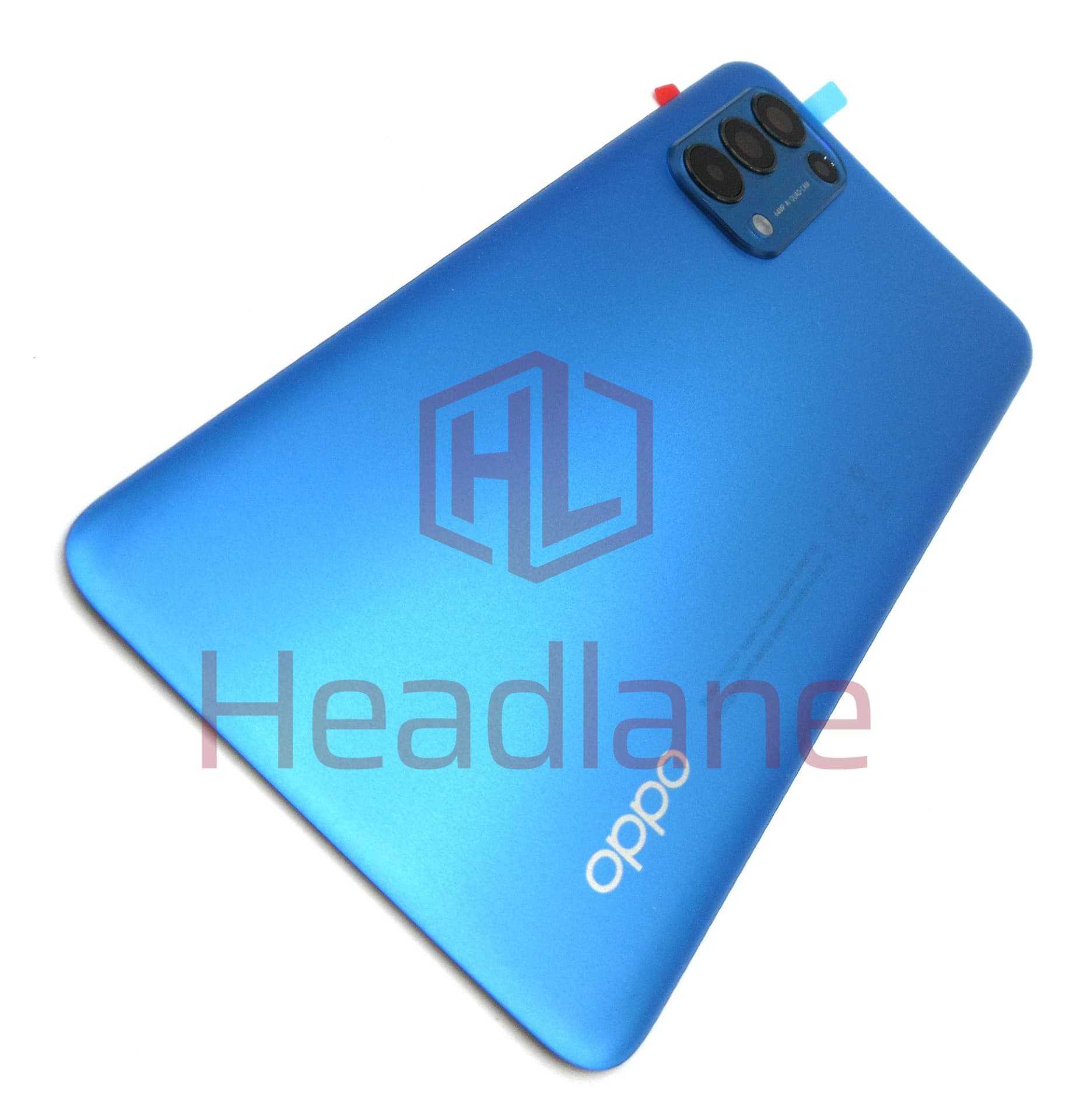 Oppo CPH2145 Reno5 5G / Find X3 Lite 5G Back / Battery Cover - Blue - 621033000172