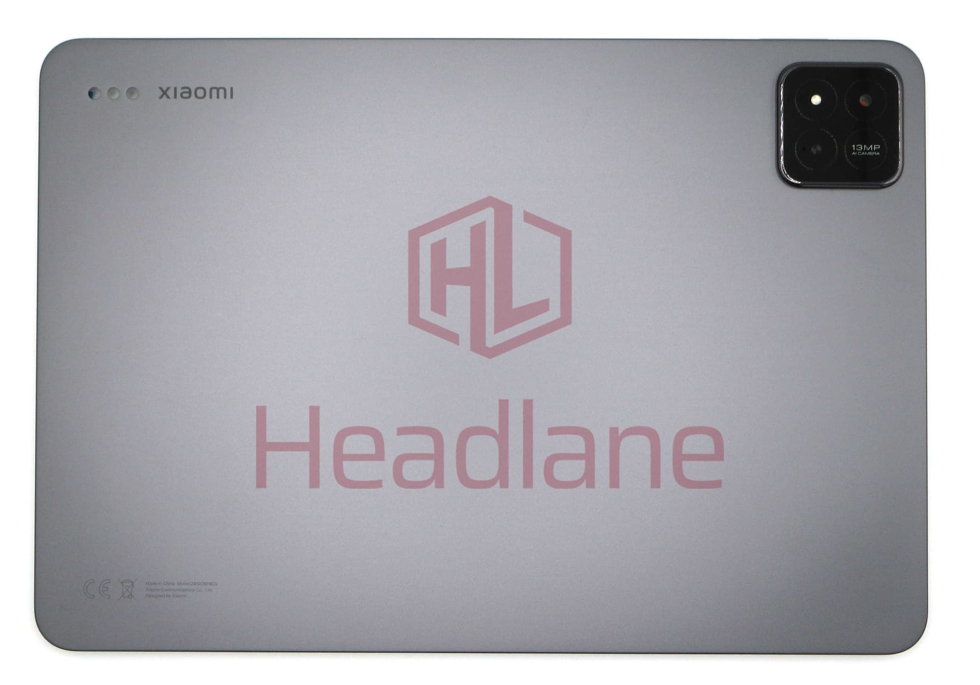 Xiaomi Pad 7 Back / Battery Cover - Black - 56002200O8200 - Xiaomi Replacement Part