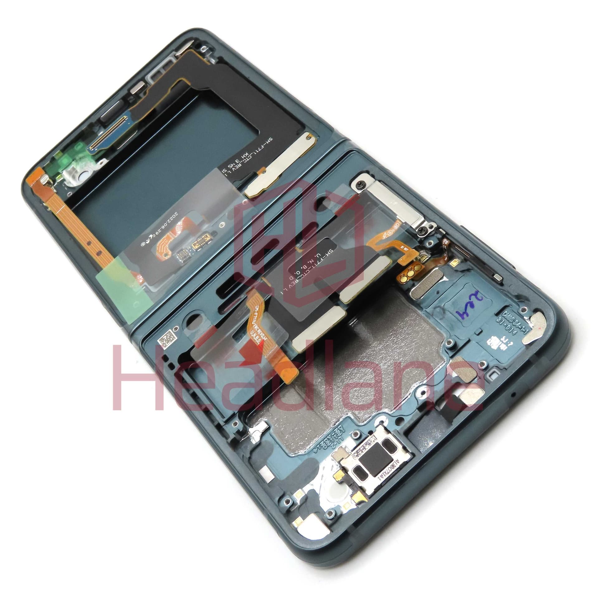 Samsung SM-F711 Galaxy Z Flip3 5G Display Frame - Green - GH82-33949C