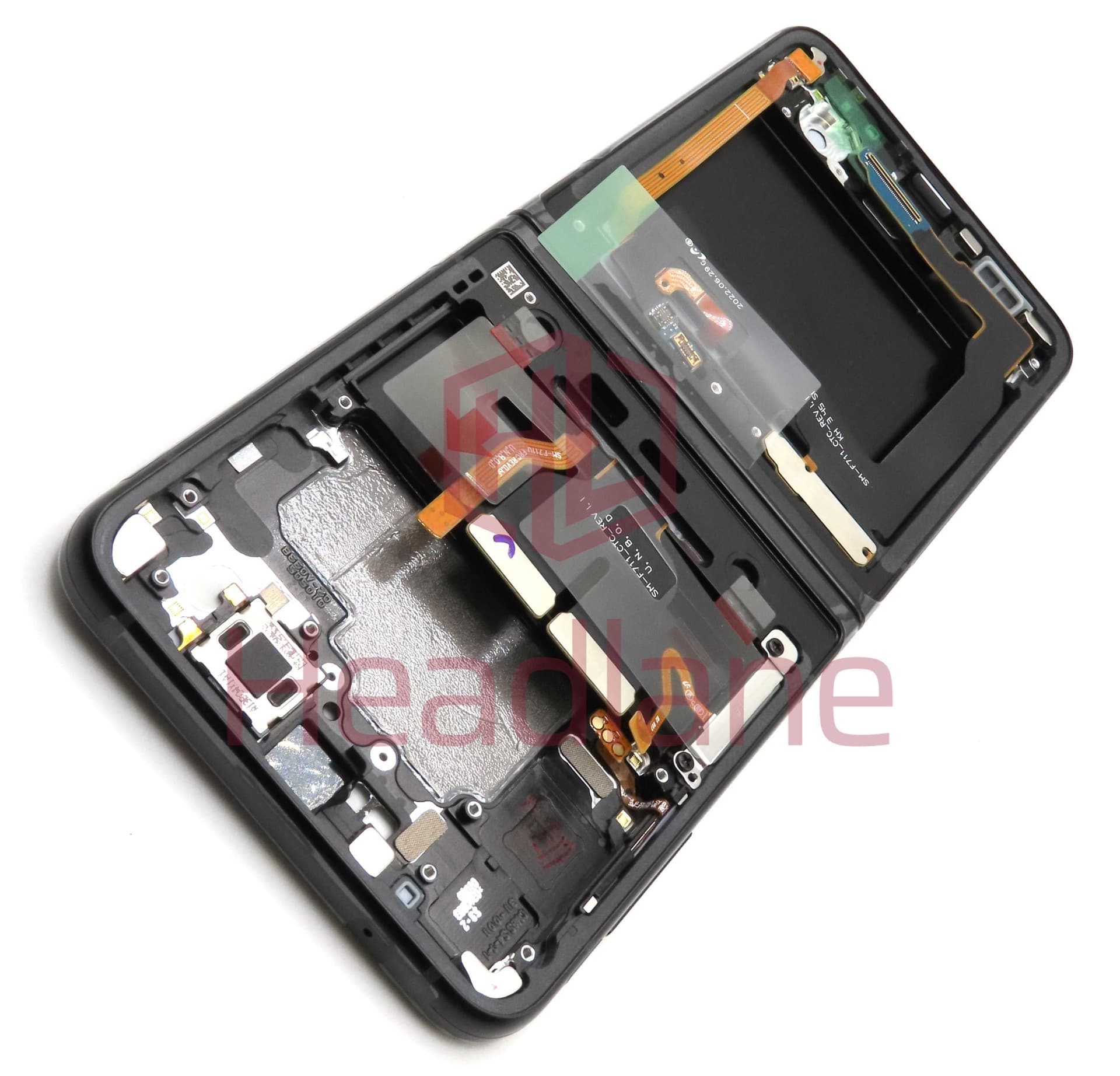 Samsung SM-F711 Galaxy Z Flip3 5G Display Frame - Black - GH82-33949A