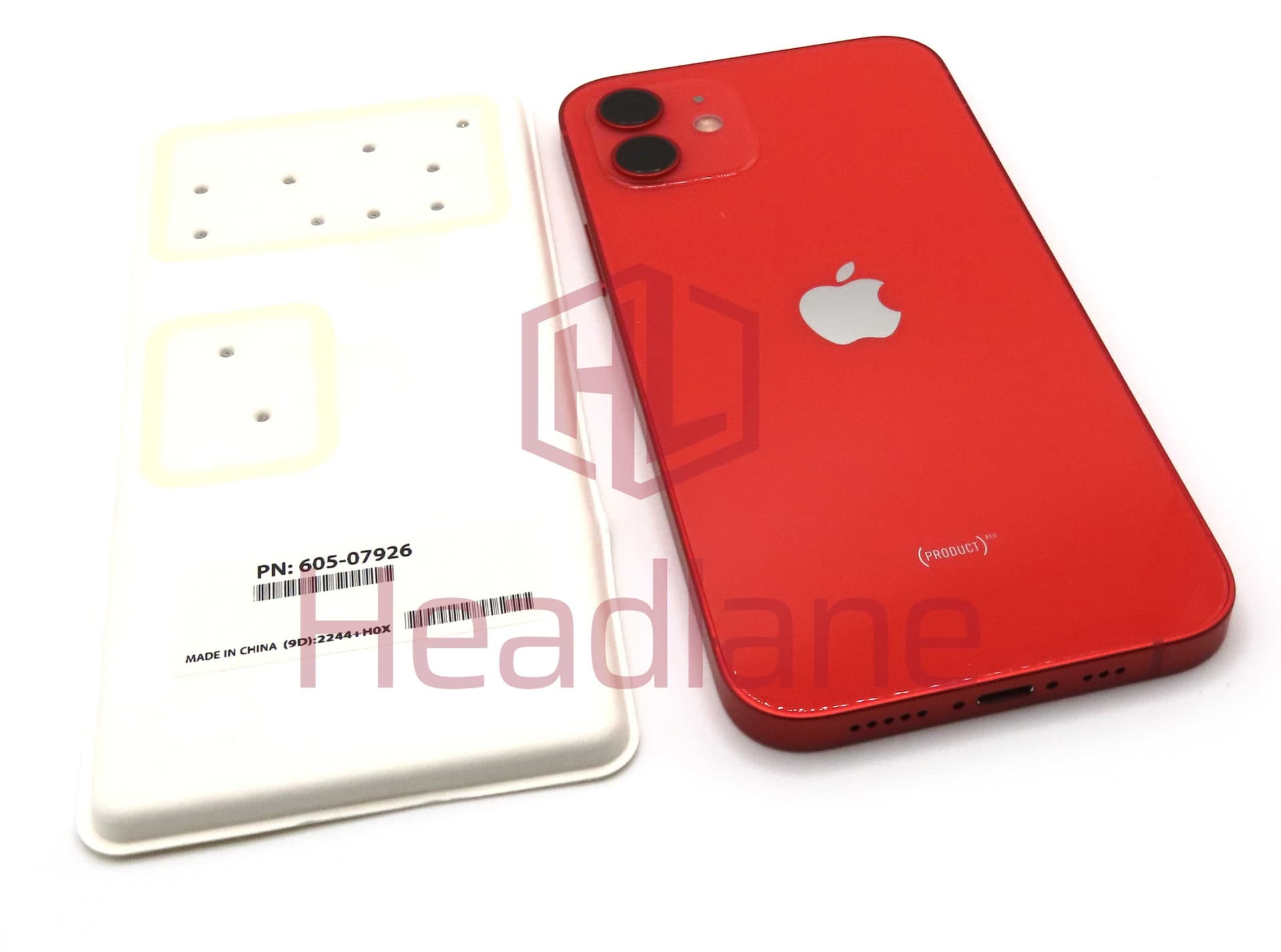Apple iPhone 12 Rear Assembly + Logic Board 128gb - Red (Service Pack) - ZD661-18196