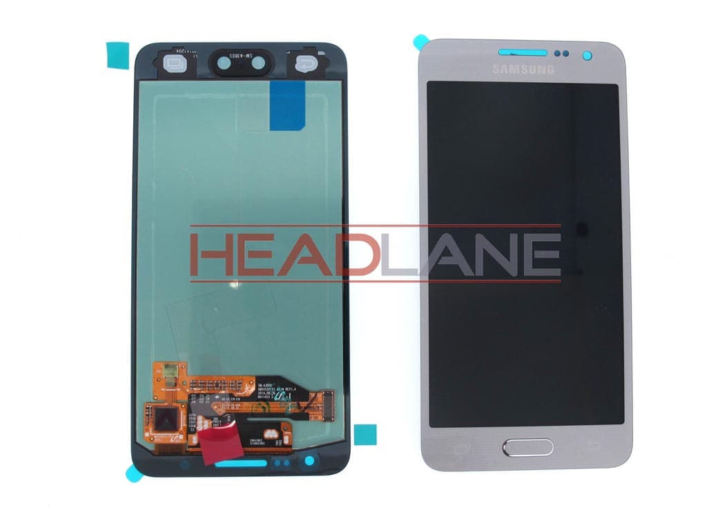 Samsung SM-A300 Galaxy A3 LCD Display / Screen + Touch - Silver - GH97-16747C - Samsung Replacement Part