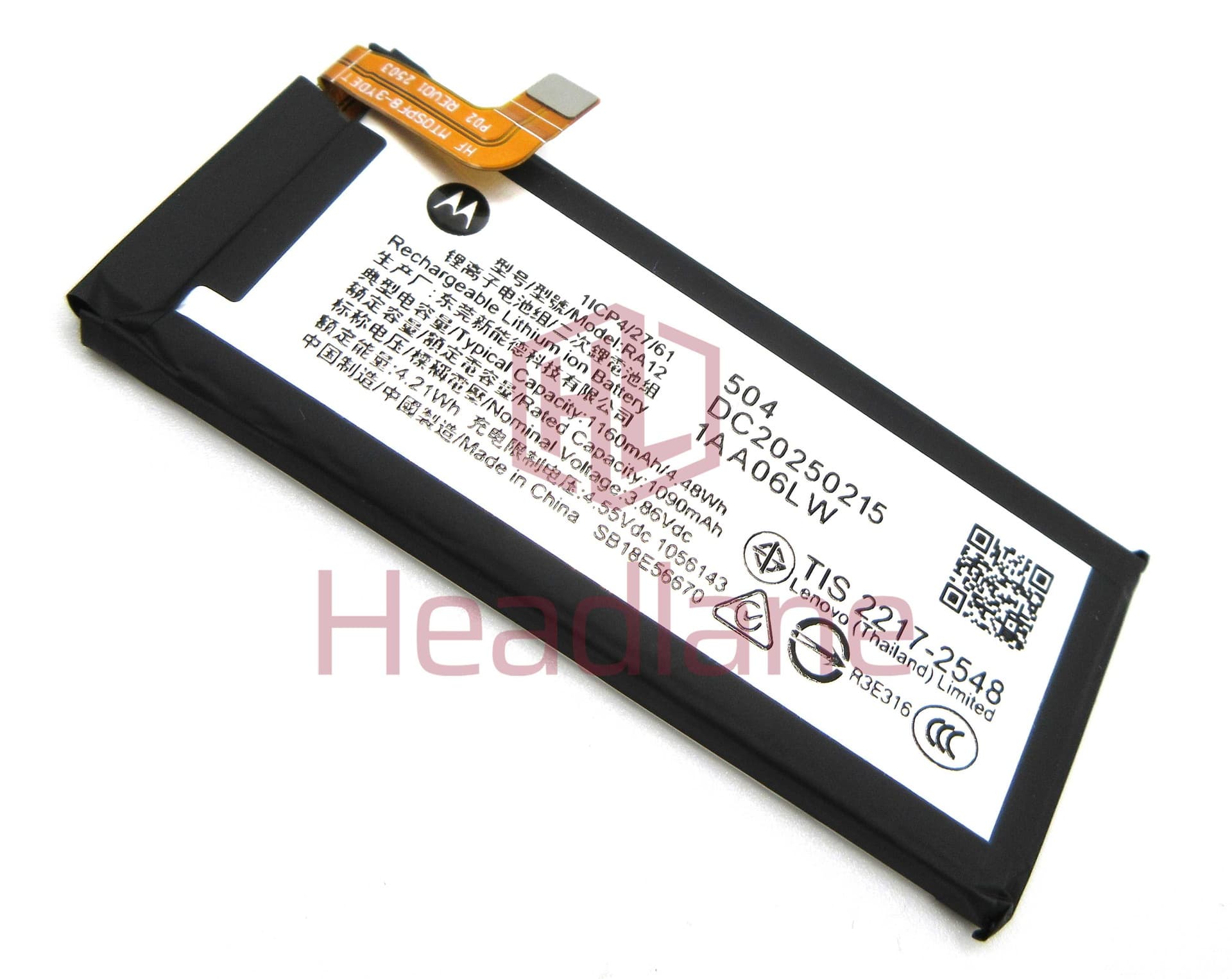Motorola XT2553 Razr 60 RA12 1160mAh Battery - SB18E56670
