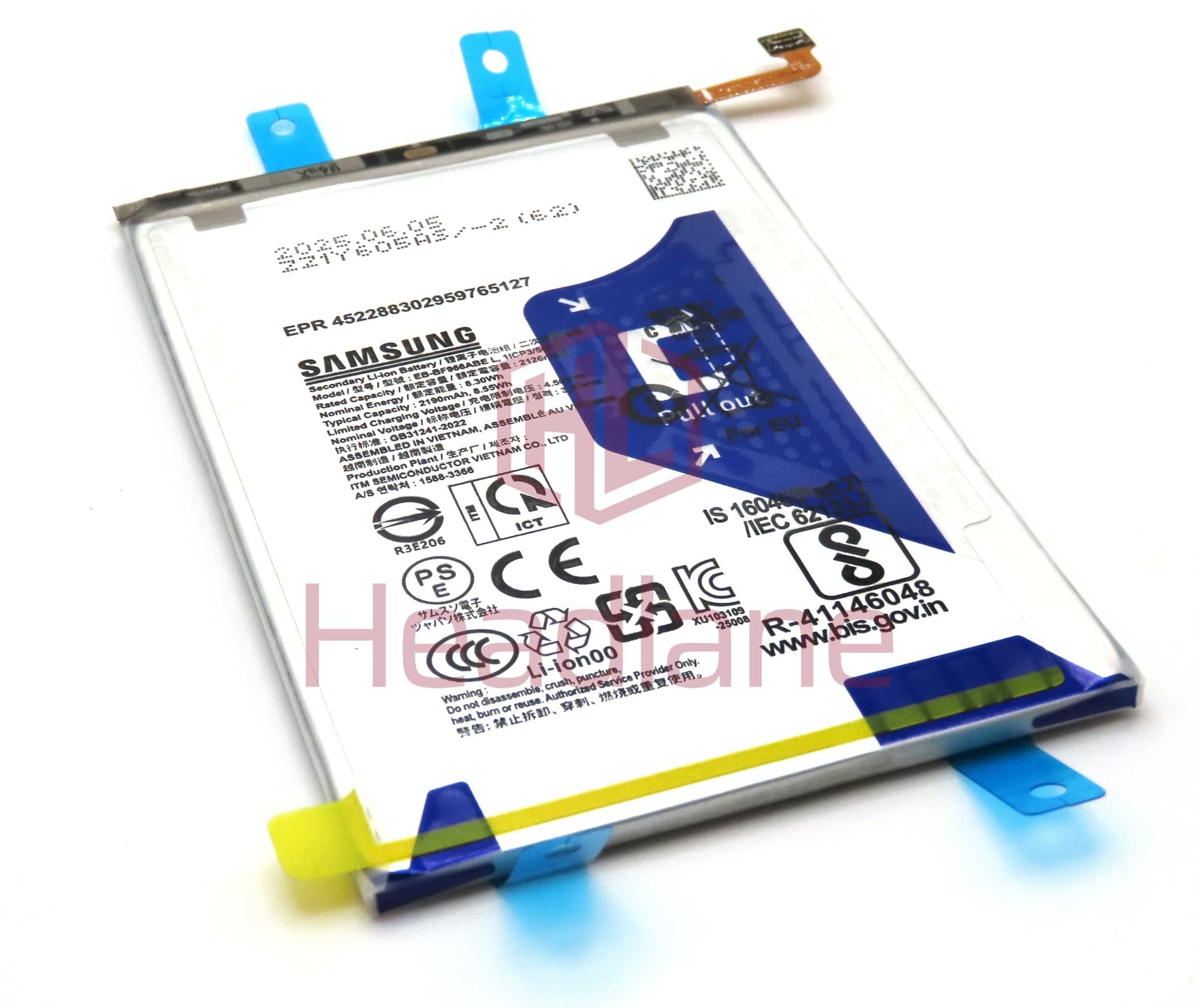 Samsung SM-F966 Galaxy Z Fold7 5G EB-BF966ABE 2190mAh Battery - GH82-37550A