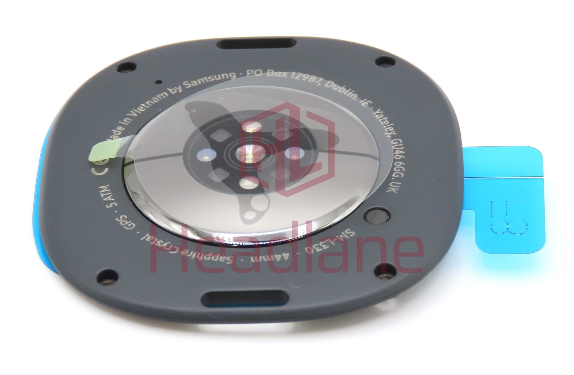Samsung SM-L330 Galaxy Watch8 (WiFi / Bluetooth) 44mm Back / Battery Cover - Graphite - GH82-37640A