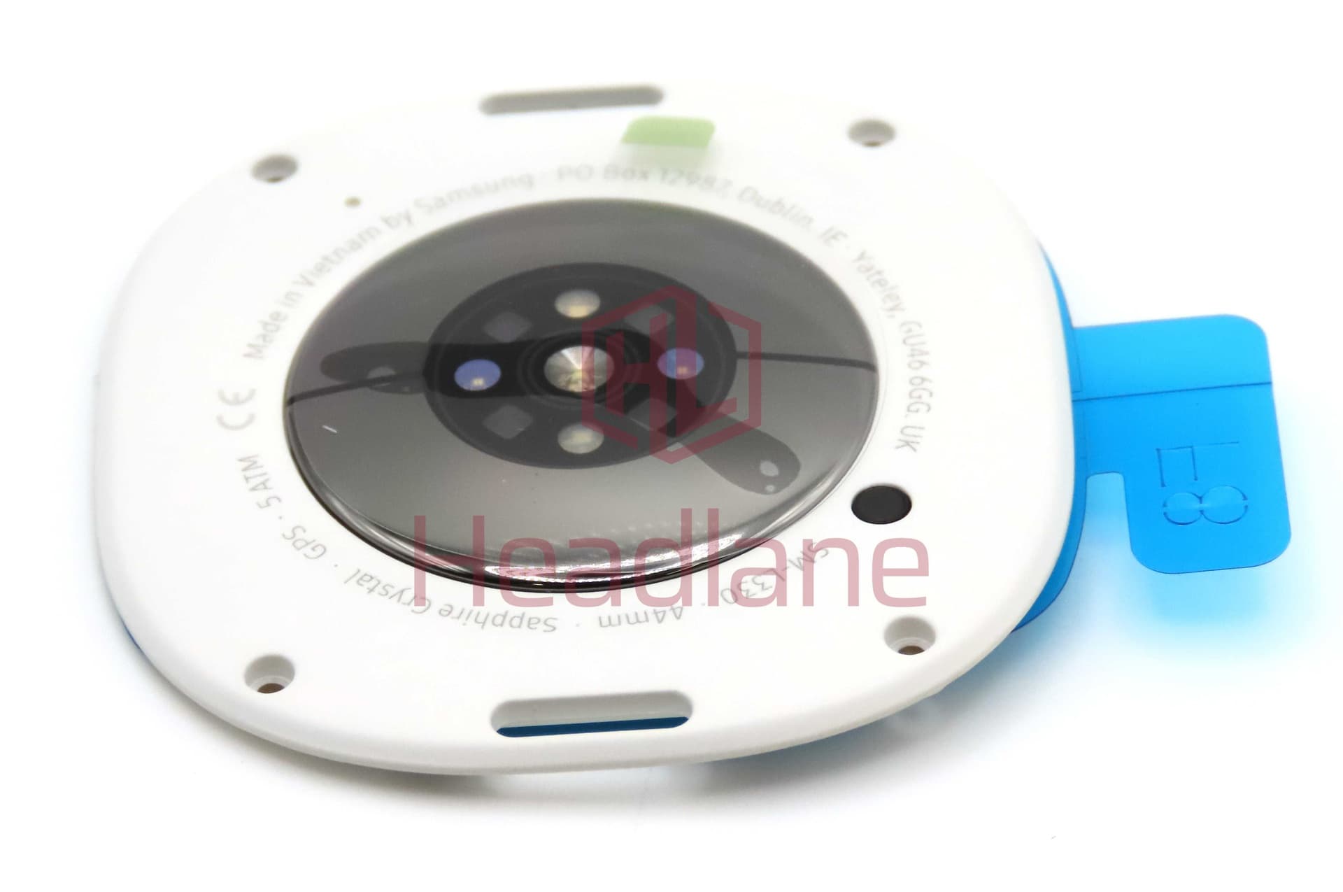 Samsung SM-L330 Galaxy Watch8 44mm (WiFi / Bluetooth) Back / Battery Cover - Silver - GH82-37640B