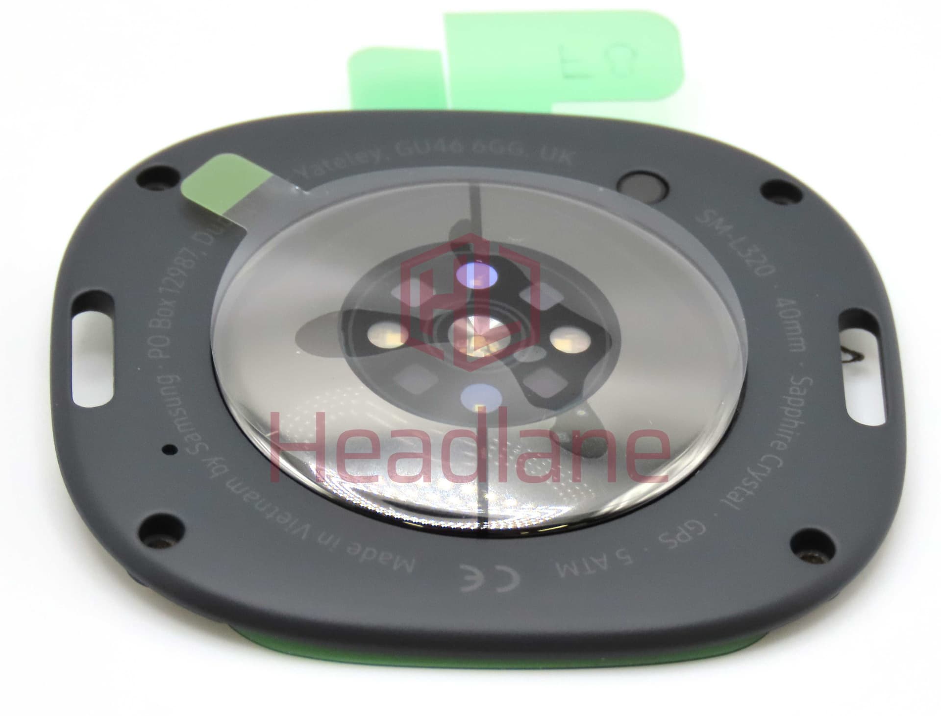 Samsung SM-L320 Galaxy Watch8 40mm (WiFi / Bluetooth) Back / Battery Cover - Graphite - GH82-37656A