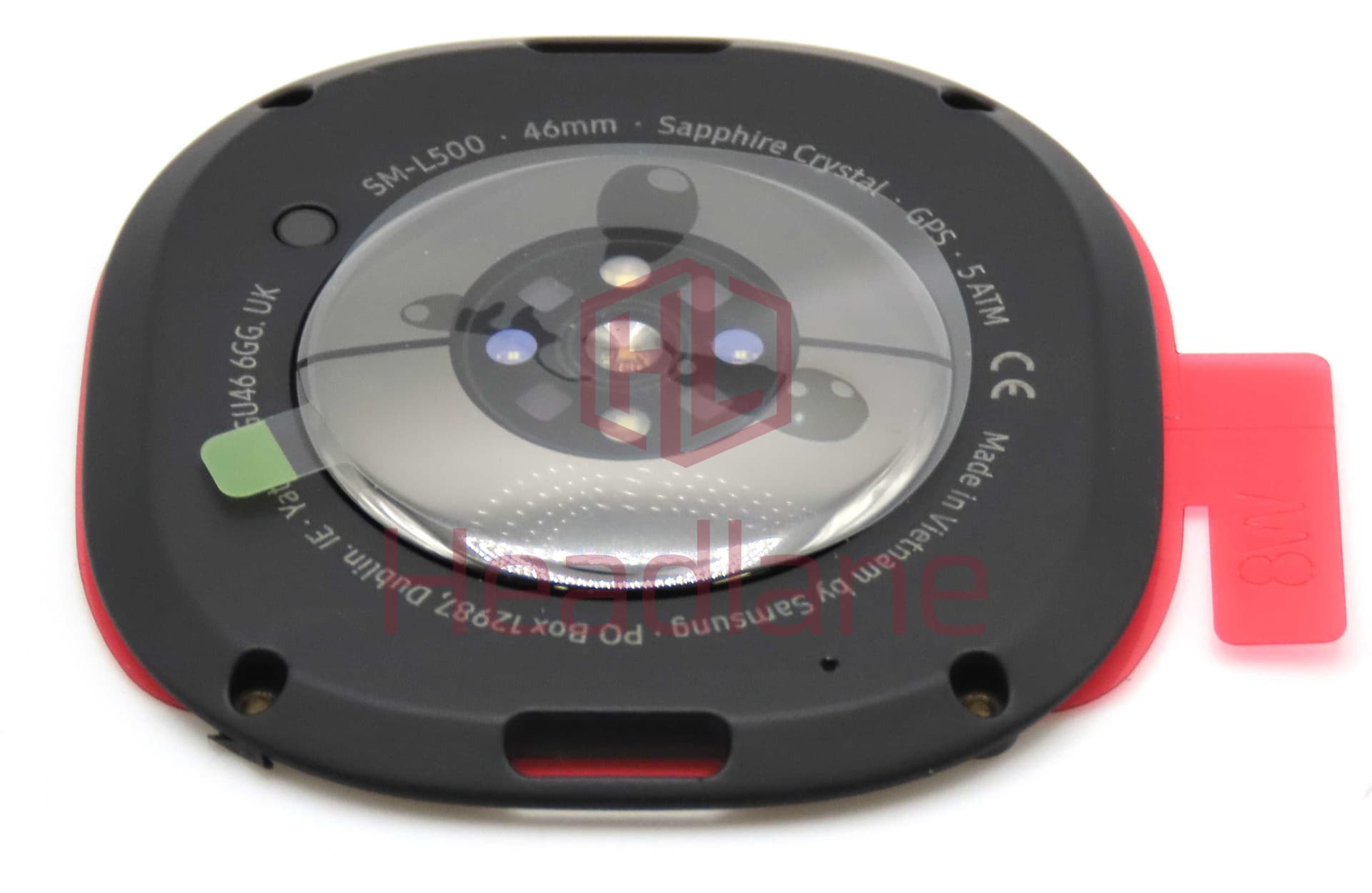 Samsung SM-L500 Galaxy Watch8 Classic 46mm (WiFi / Bluetooth) Back / Battery Cover - Graphite - GH82-37675A