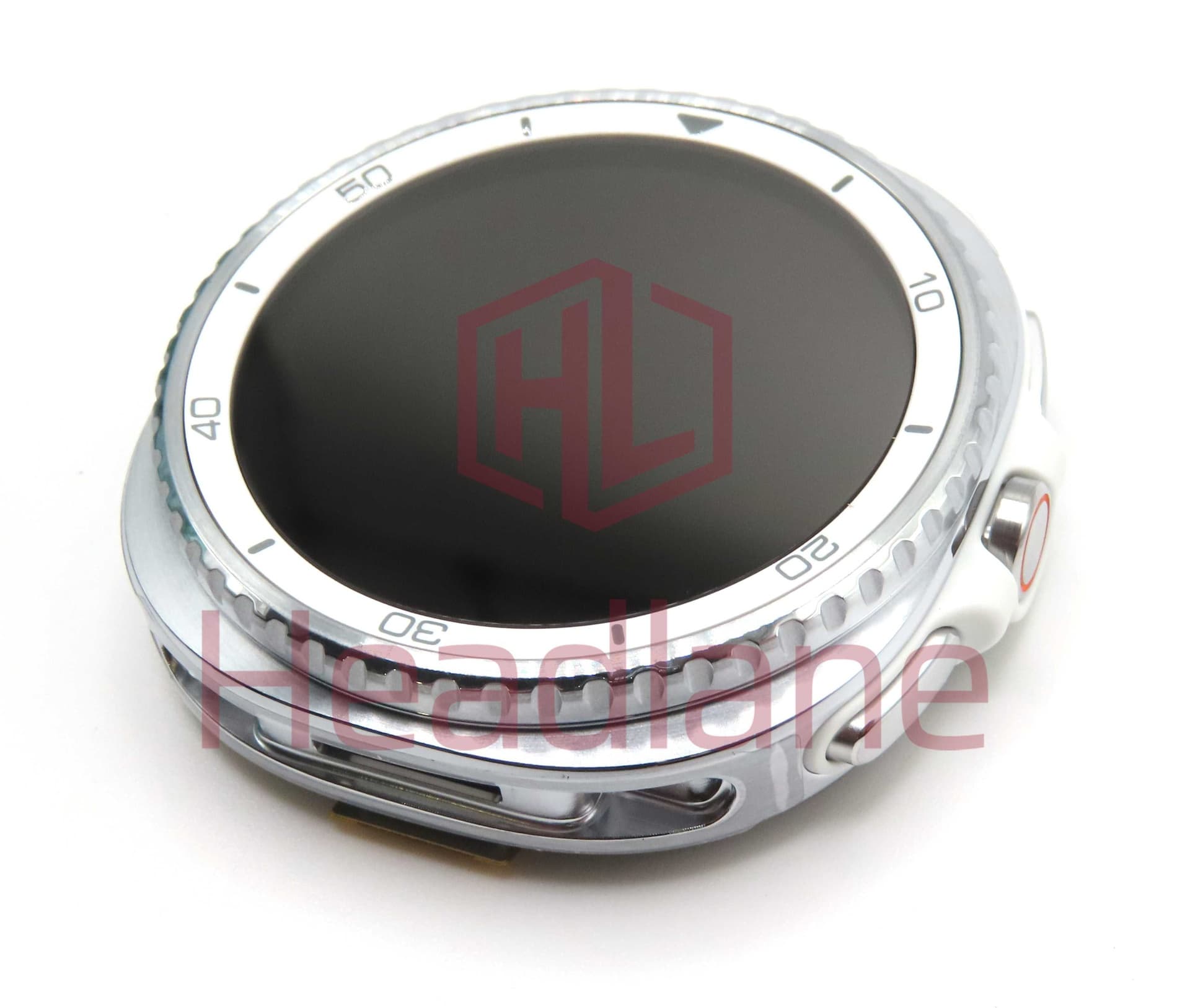 Samsung SM-L505 Galaxy Watch8 Classic 46mm (LTE) LCD Display / Screen + Touch - Silver - GH82-37710B