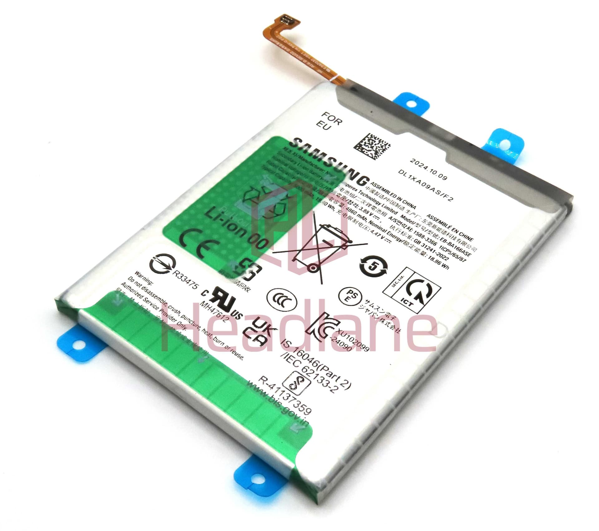 Samsung SM-A165 A166 A266 A175 A176 Galaxy A16 4G / 5G A26 5G/ A17 4G / A17 5G EB-BA166ASE 4860mAh Battery - GH82-38076A