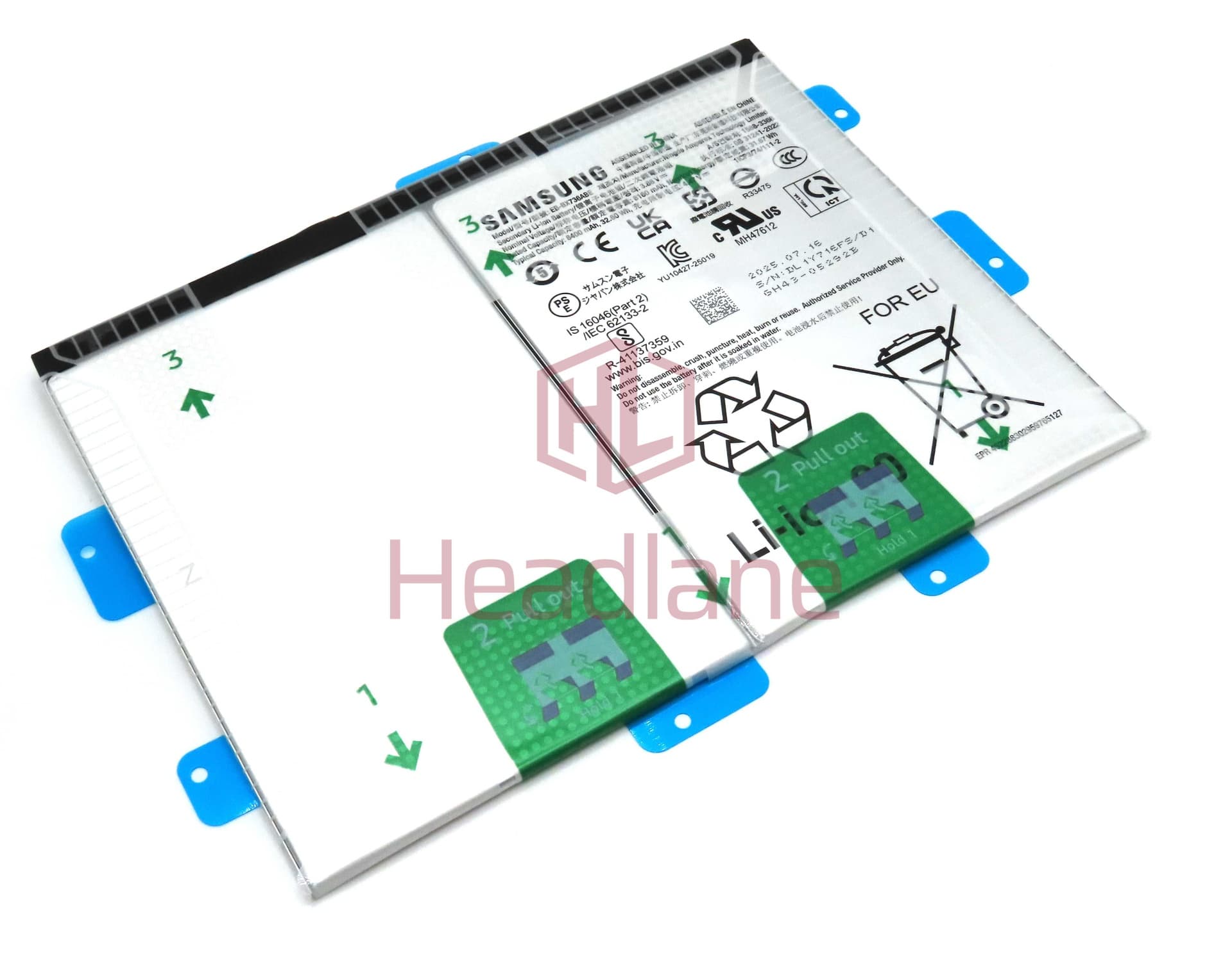 Samsung SM-X730 X736 Galaxy Tab S11 (WiFi / 5G) EB-BX736ABE 8400mAh Battery - GH82-38270A