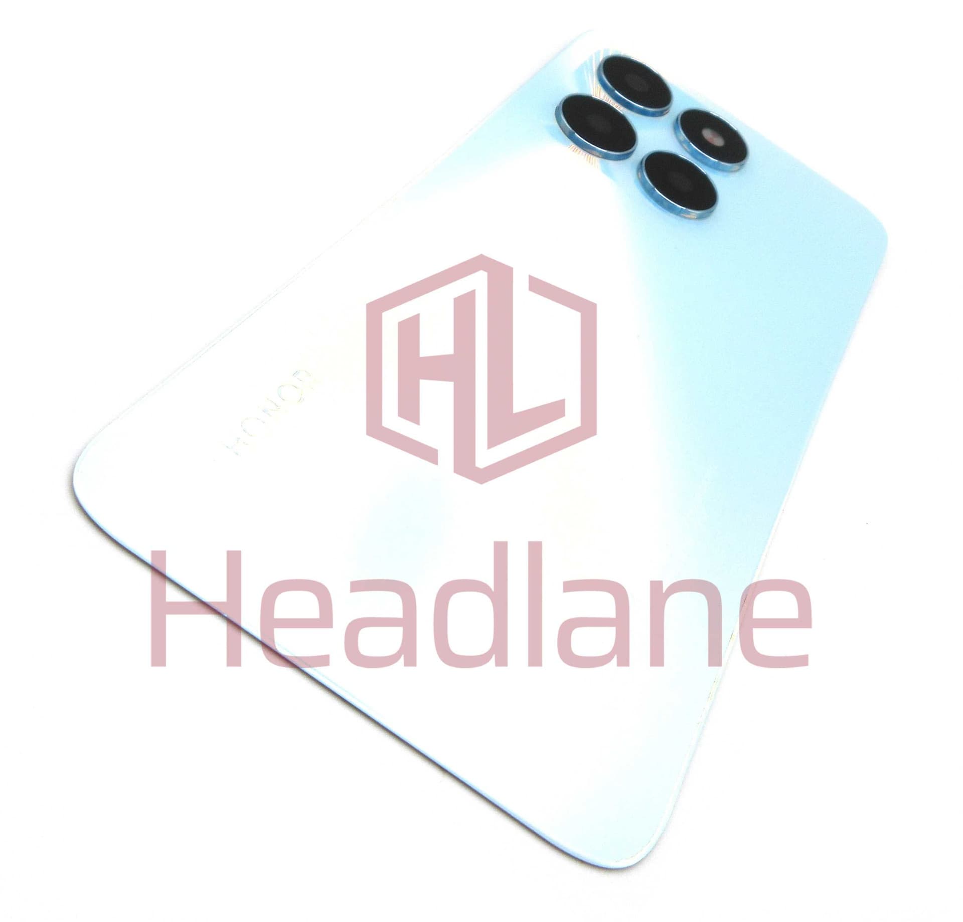 Honor X6a Back / Battery Cover - Silver - 9707AASH