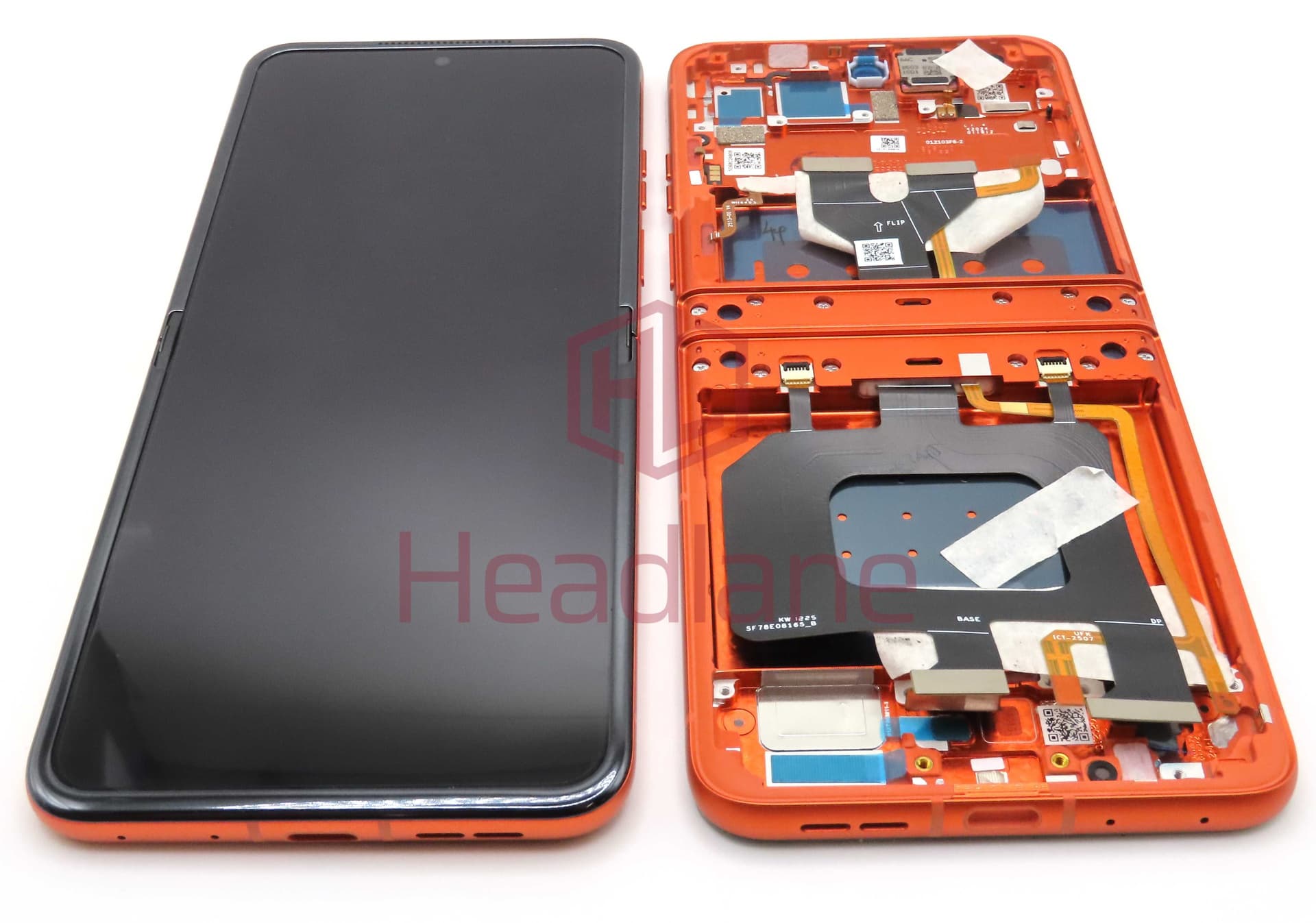 Motorola XT2453 Razr 50 Inner / Main LCD Display / Screen + Touch - Spritz Orange - 5D68C24972