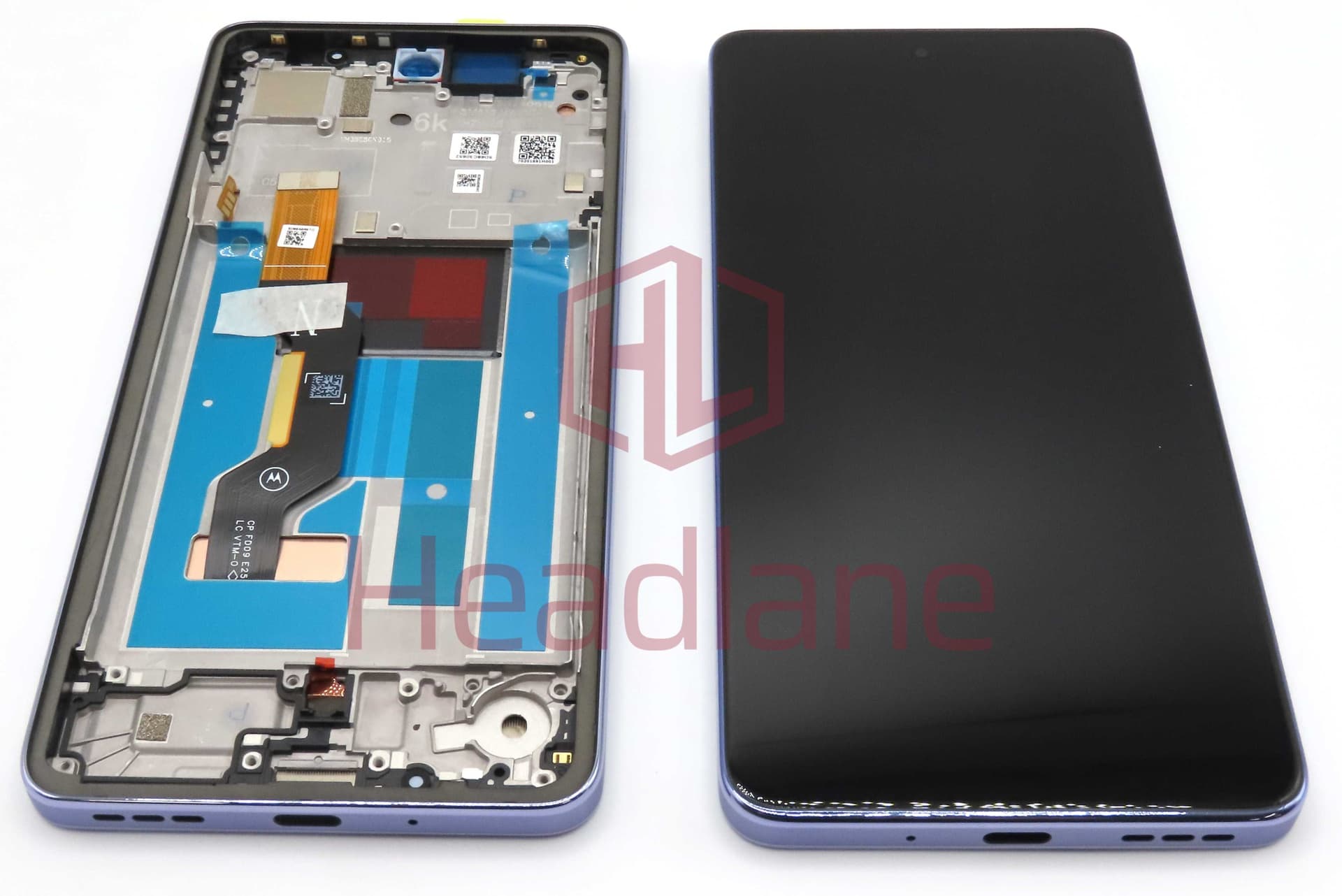 Motorola XT2527-7 moto G86 power 5G LCD Display / Screen + Touch - Pantone Cosmic Sky - 5D68C30652