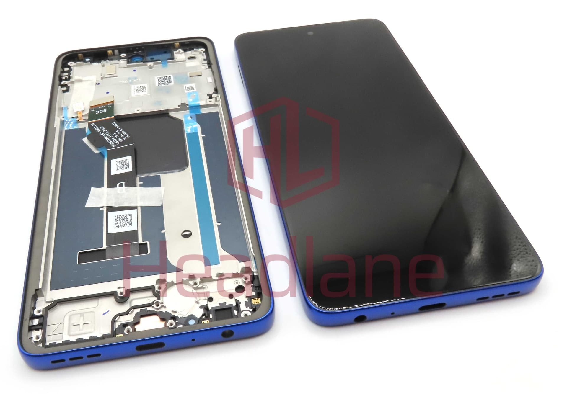 Motorola XT2529 Moto G56 LCD Display / Screen + Touch - Pantone Dazzling Blue - 5D68C30210