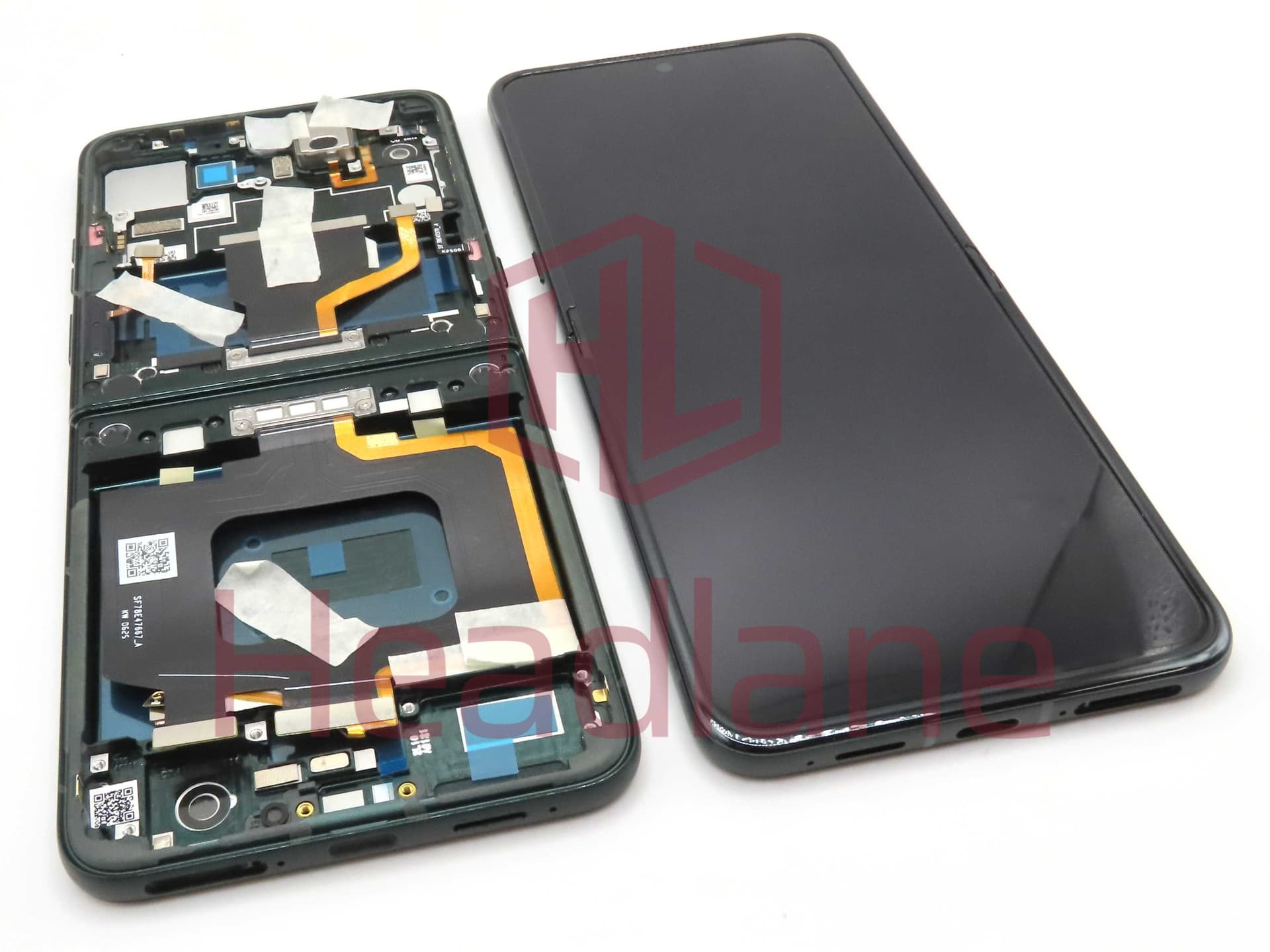 Motorola XT2551 Razr 60 Ultra Main / Inner LCD Display / Screen + Touch - Pantone Scarab - 5D68C30088
