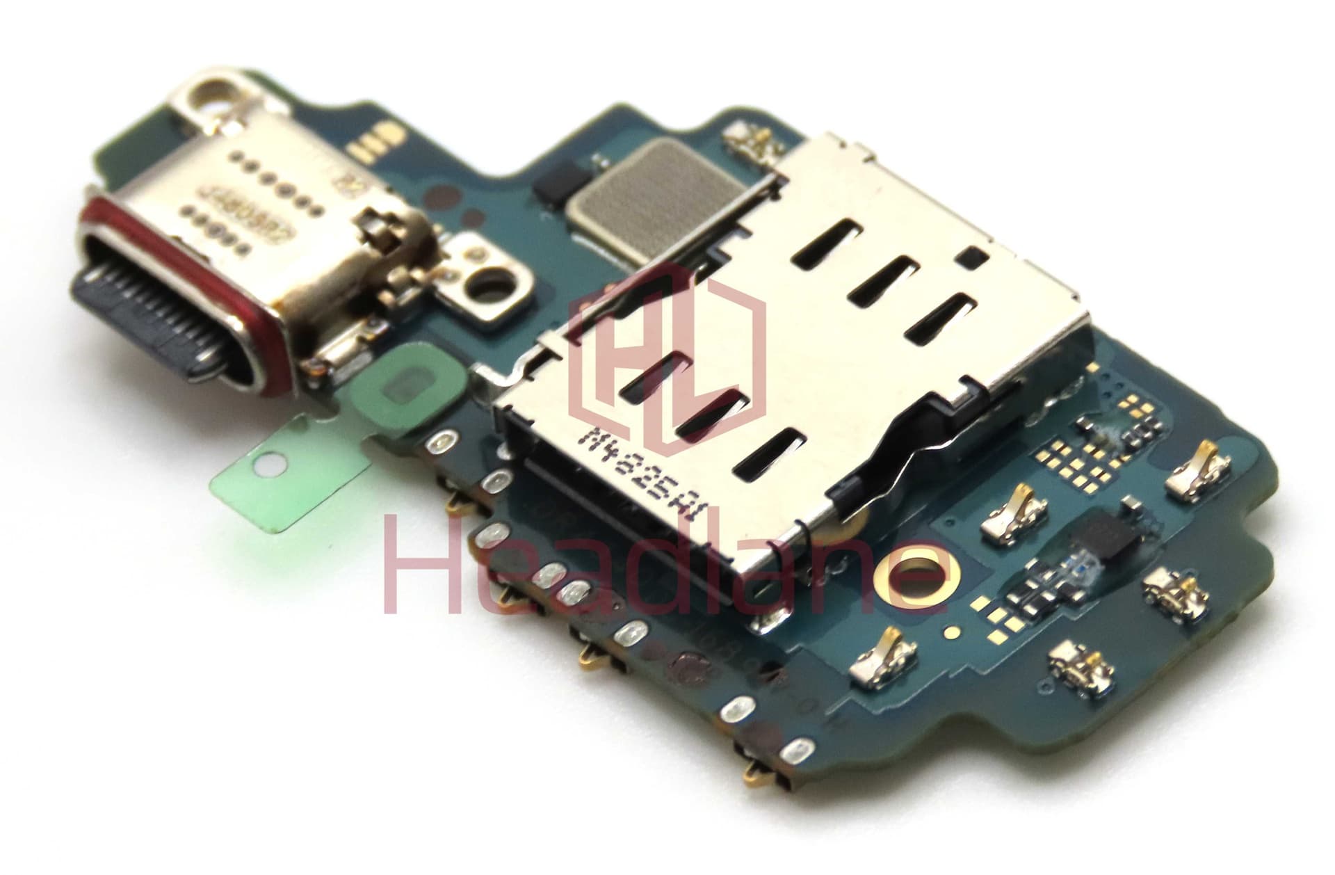 Samsung SM-S918 Galaxy S23 Ultra Charging Port + SIM Card Reader Flex (USA Version) - GH96-15632A
