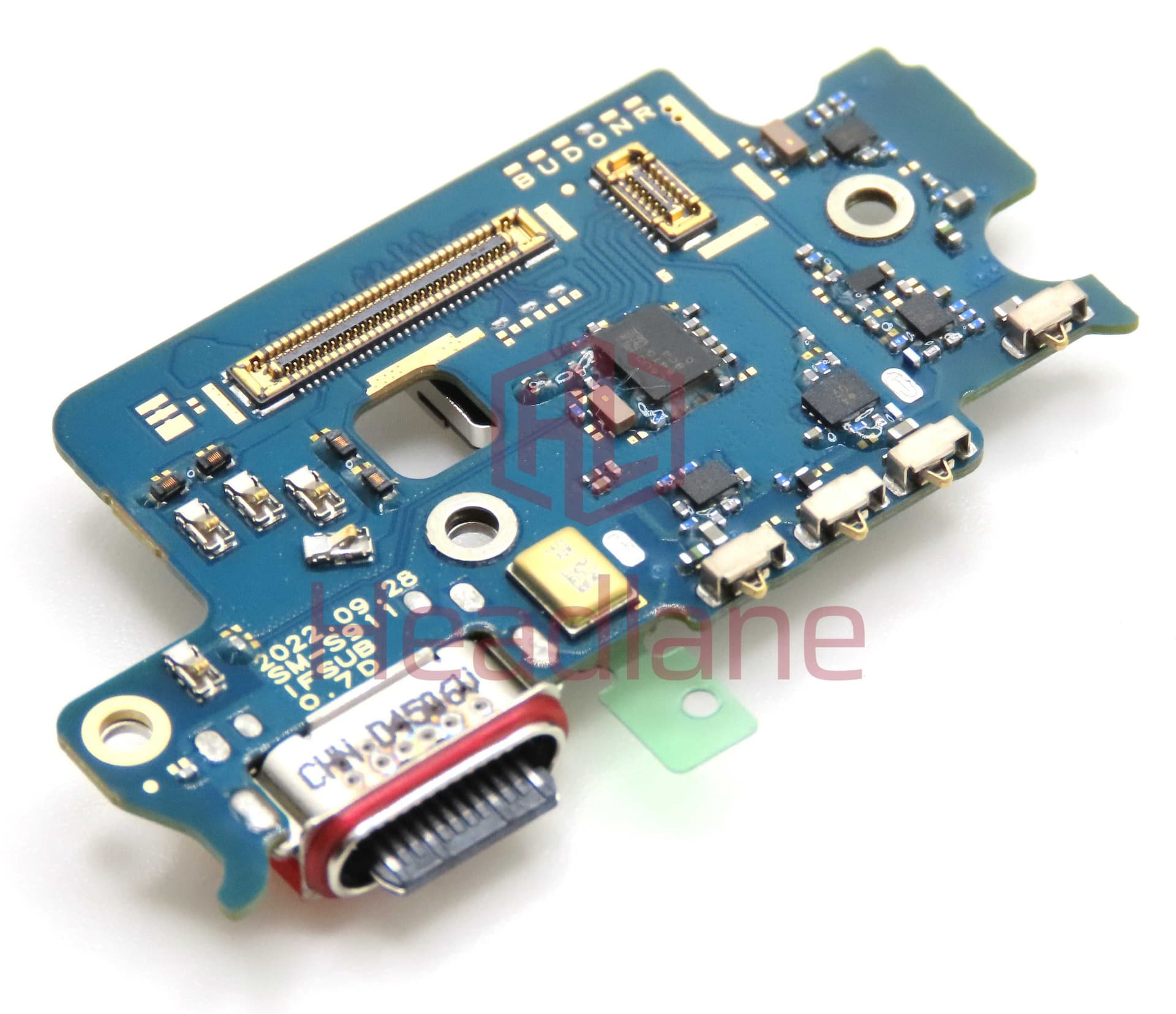 Samsung SM-S9110 Galaxy S23 Charging Port / SIM Card Reader Flex (China Version) - GH96-15654A