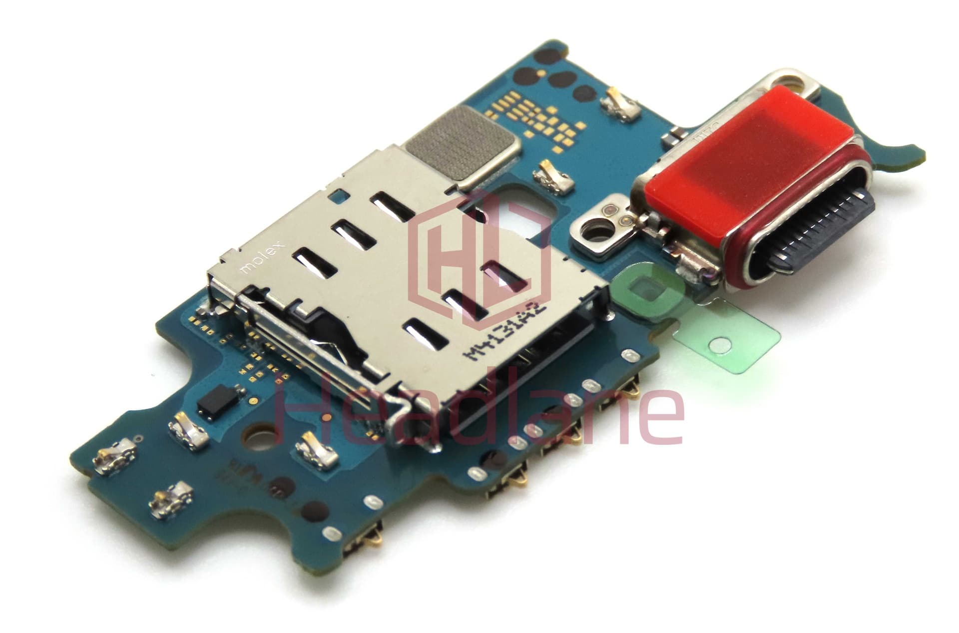 Samsung SM-S916N Galaxy S23+ / Plus Charging Port + SIM Card Reader Flex (Korea Version) - GH96-15725A - Samsung Replacement Part