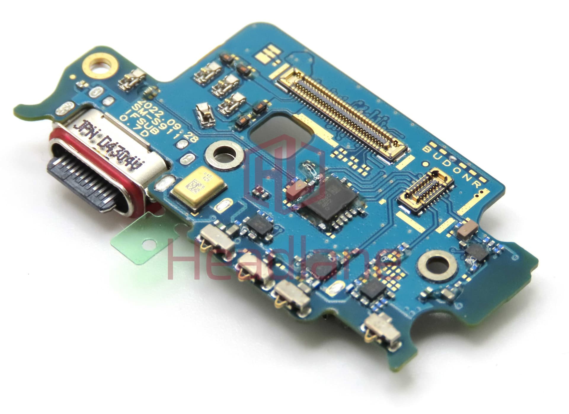 Samsung SM-S911D Galaxy S23 Charging Port / SIM Card Reader Flex (Japan Version) - GH96-15824A