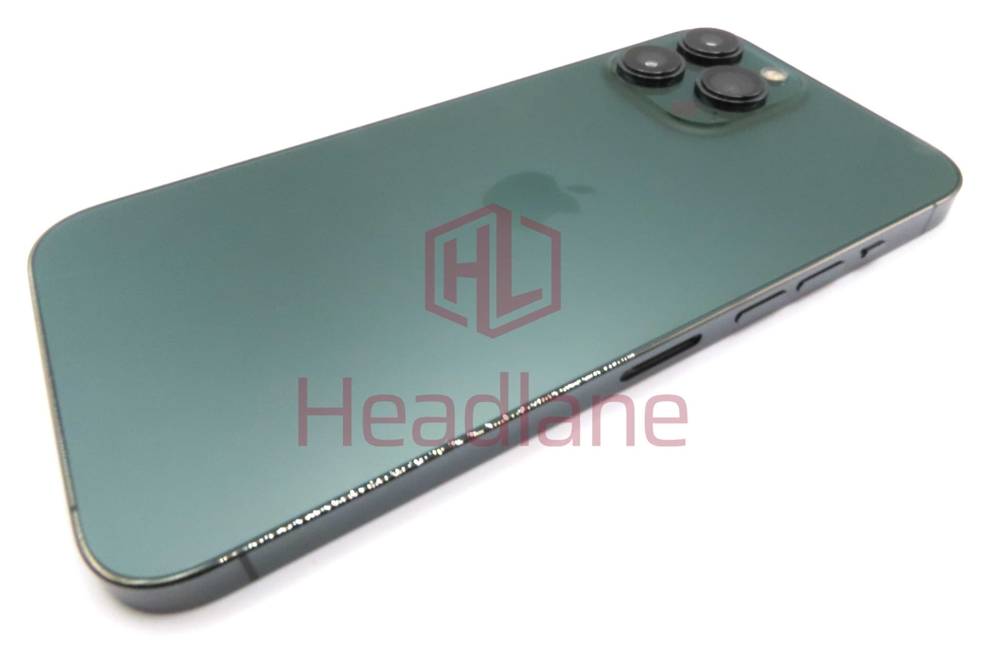 iPhone 13 Pro Max Back / Battery Cover + Small Parts - Green (Pulled - Grade B) - IP13PMBH-AG-B