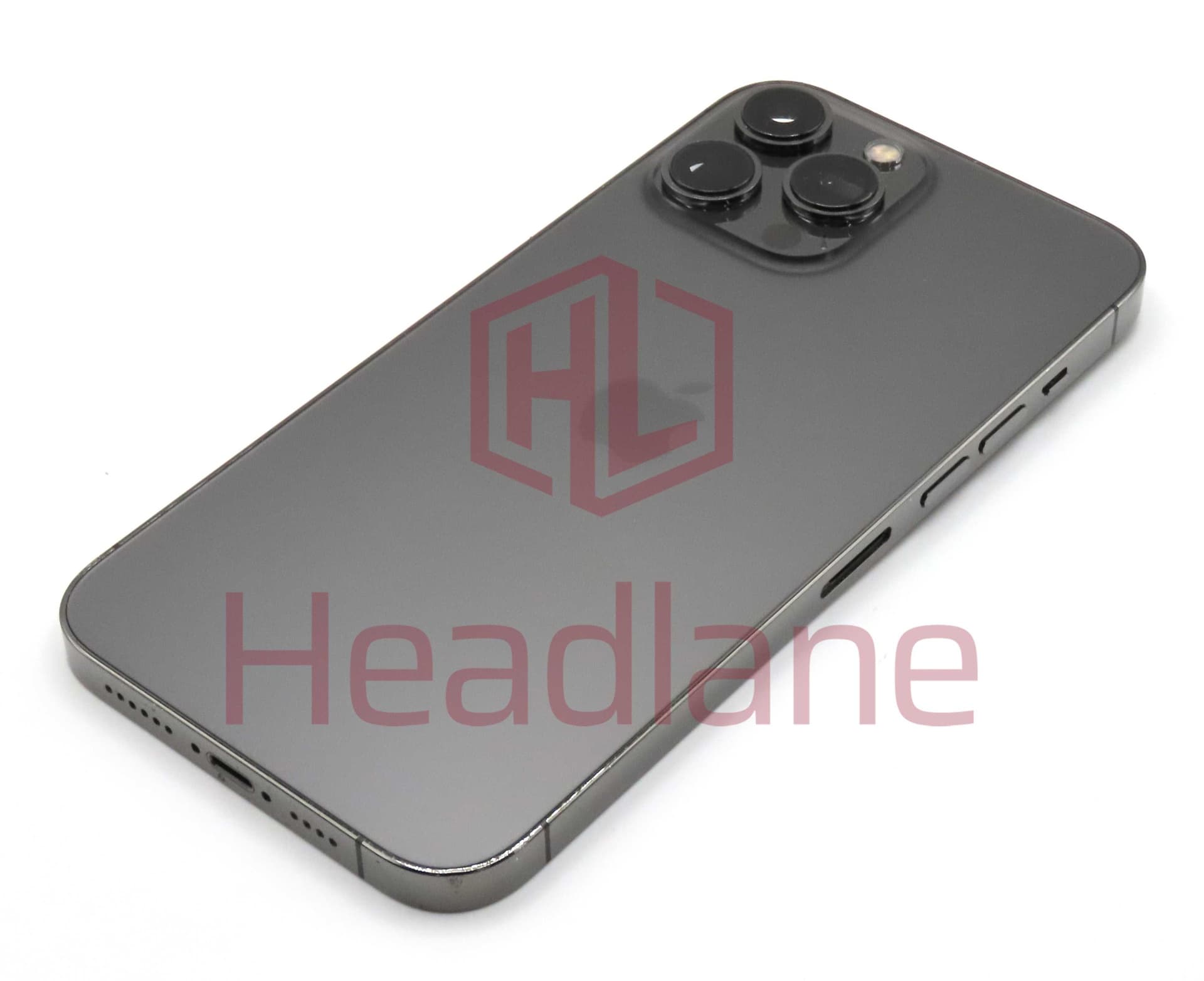 iPhone 13 Pro Max Back / Battery Cover + Small Parts - Graphite (Pulled - Grade C) - IP13PMBH-GR-C