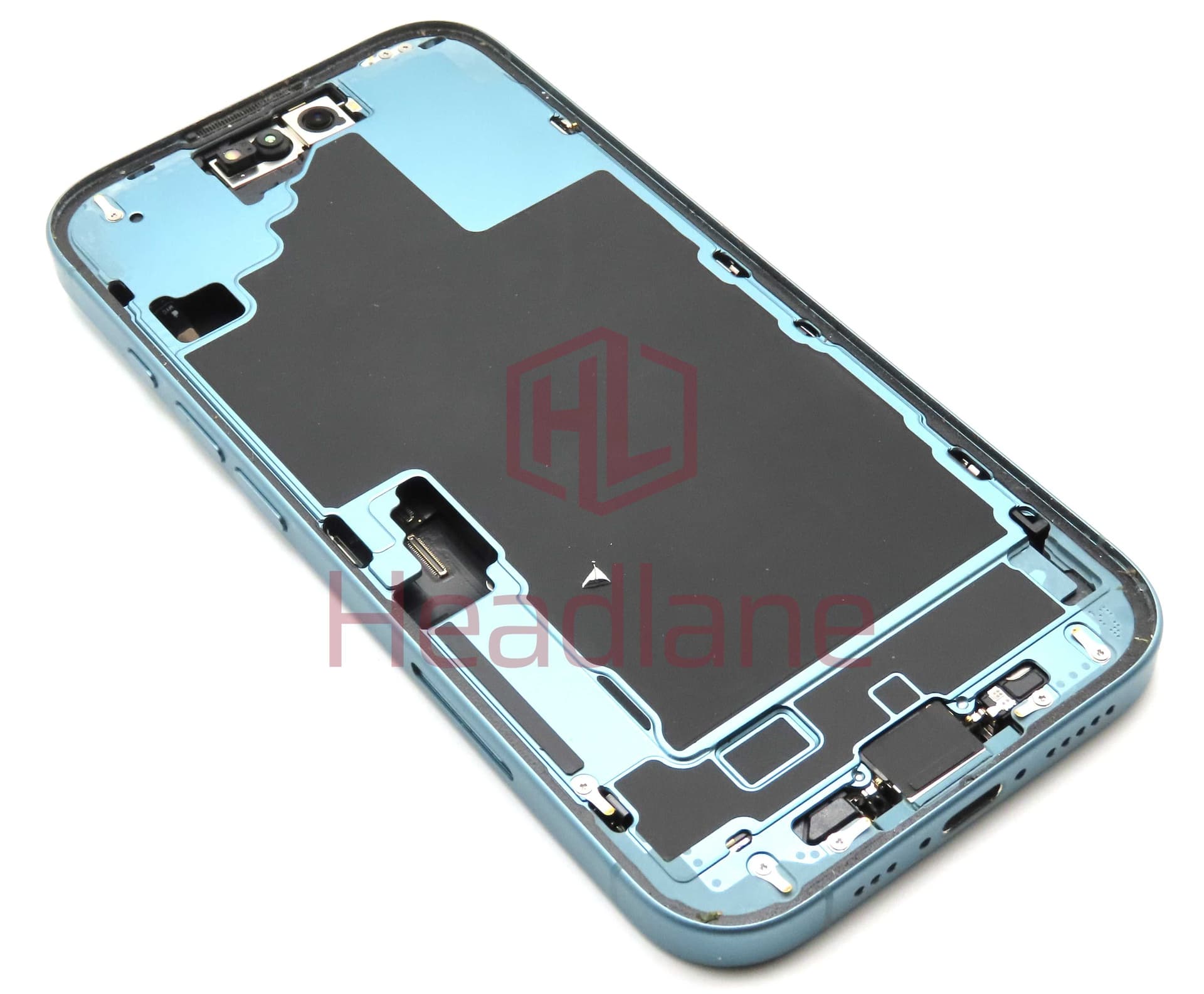 Apple iPhone 16 Back / Battery Cover + Small Parts - Teal (Pulled - Grade B) - IP16BH-TL-B