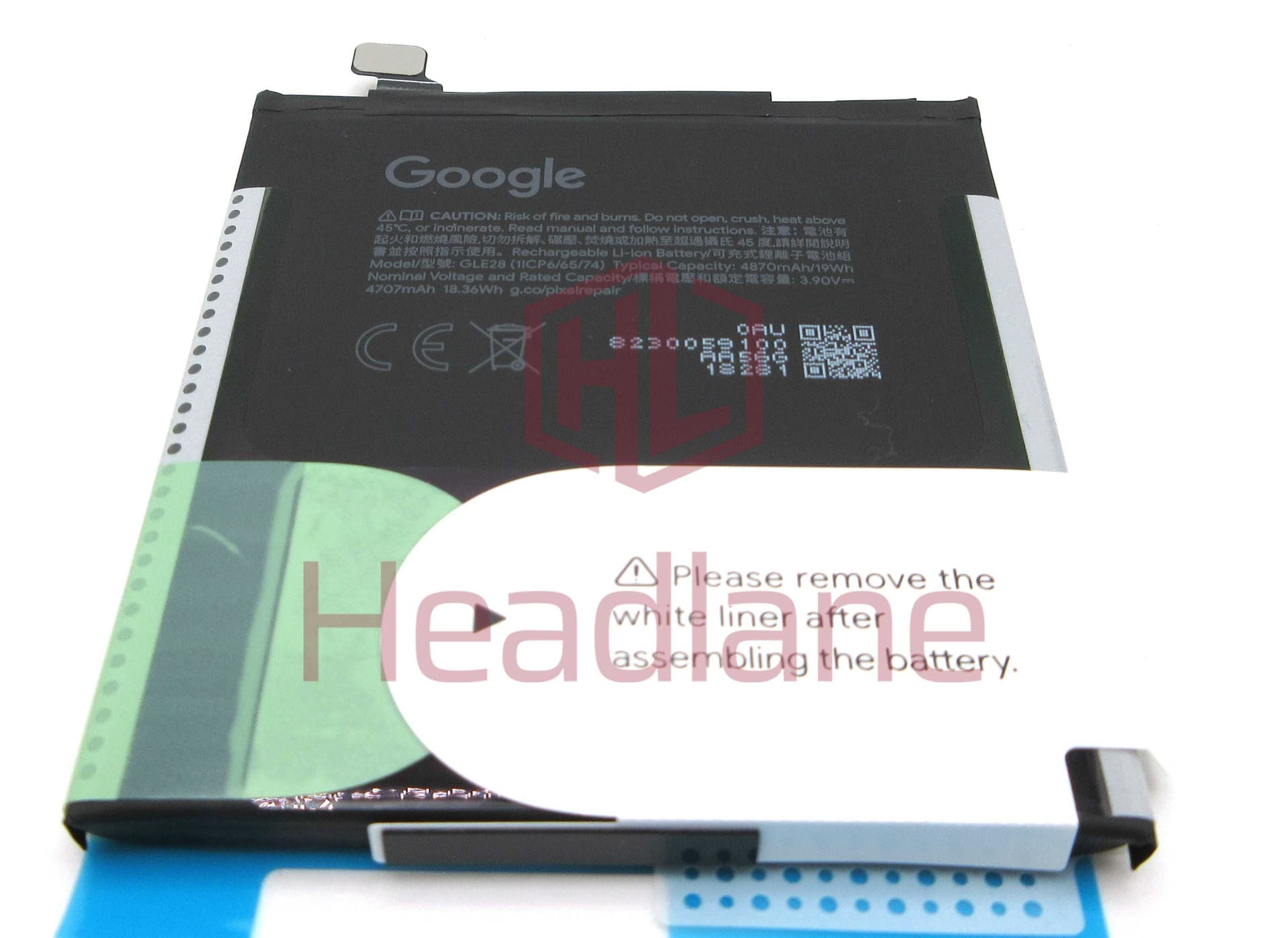 Google Pixel 10 Pro GLE28 4870mAh Battery - G949-01443-00
