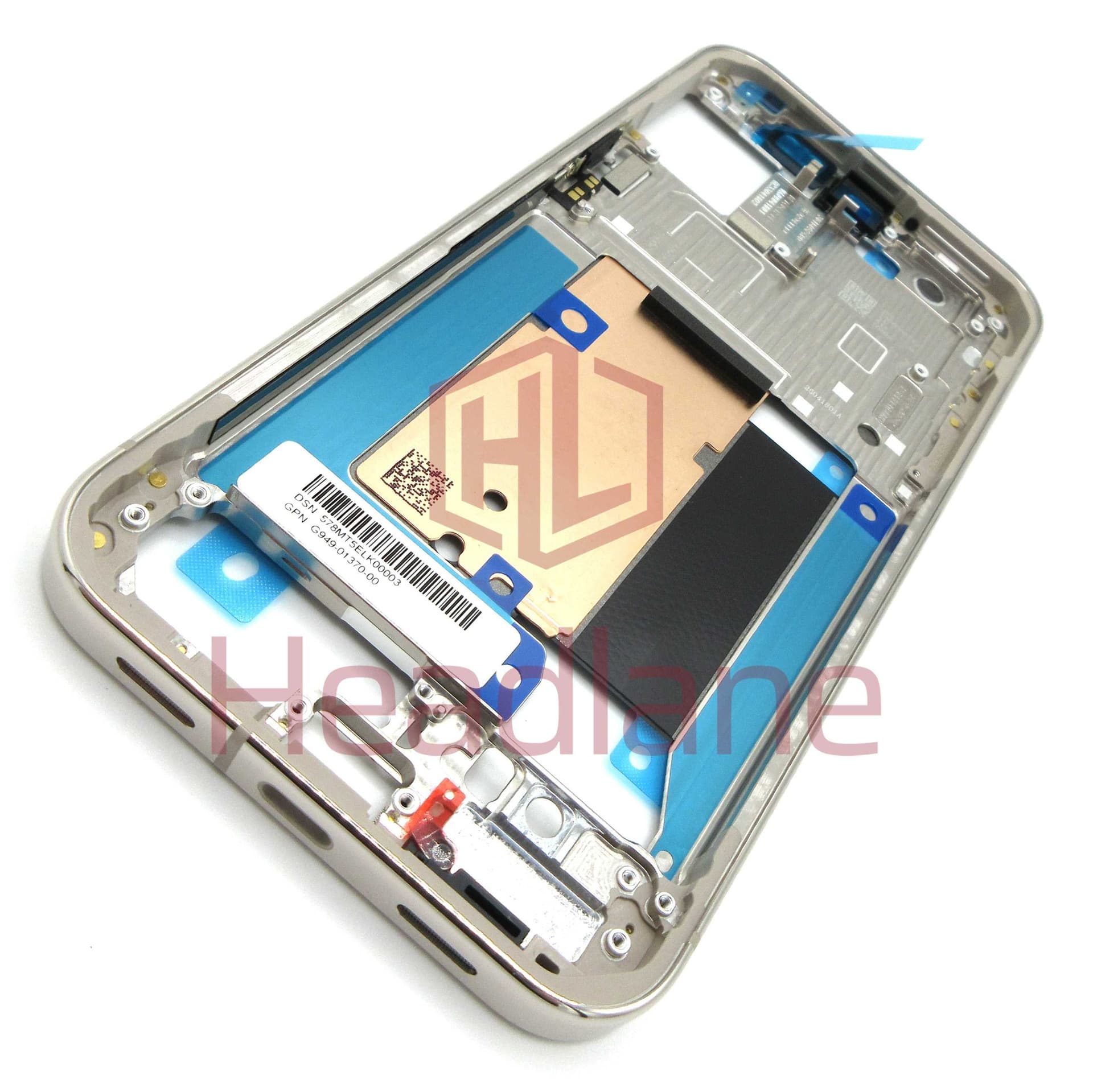 Google Pixel 10 Pro XL Middle Cover / Chassis - Porcelain - G949-01370-00 - Google Replacement Part