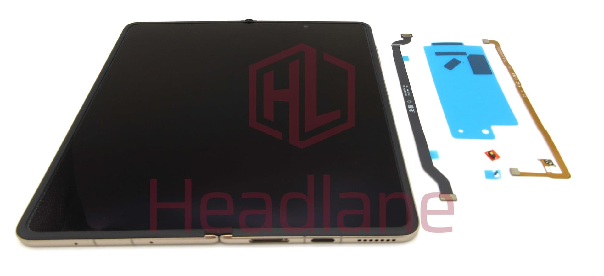 Honor Magic V5 Main / Inner LCD Display / Screen + Touch - Dawn Gold - 0235AQBW