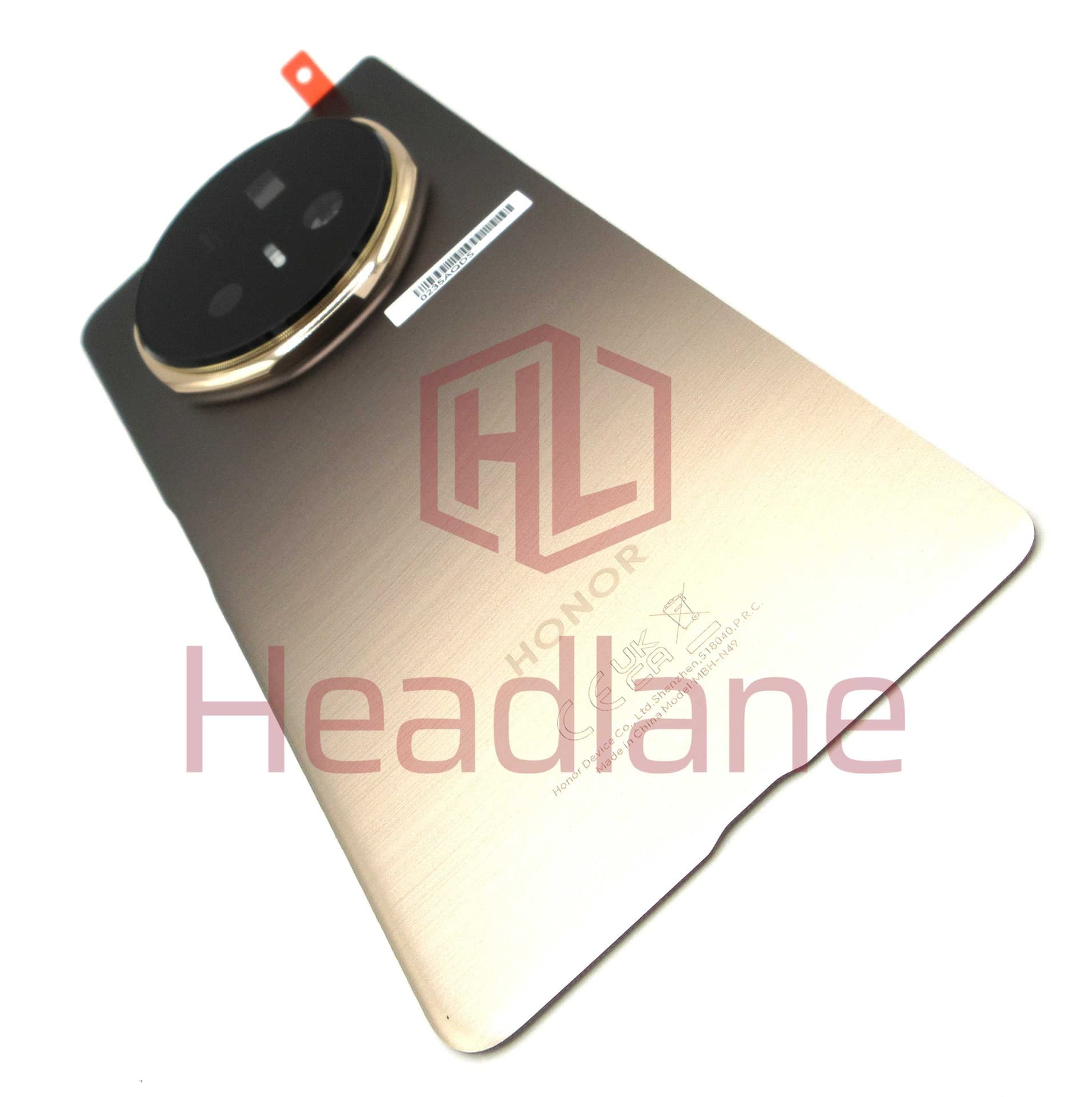 Honor Magic V5 Back / Battery Cover - Dawn Gold - 0235AQDS
