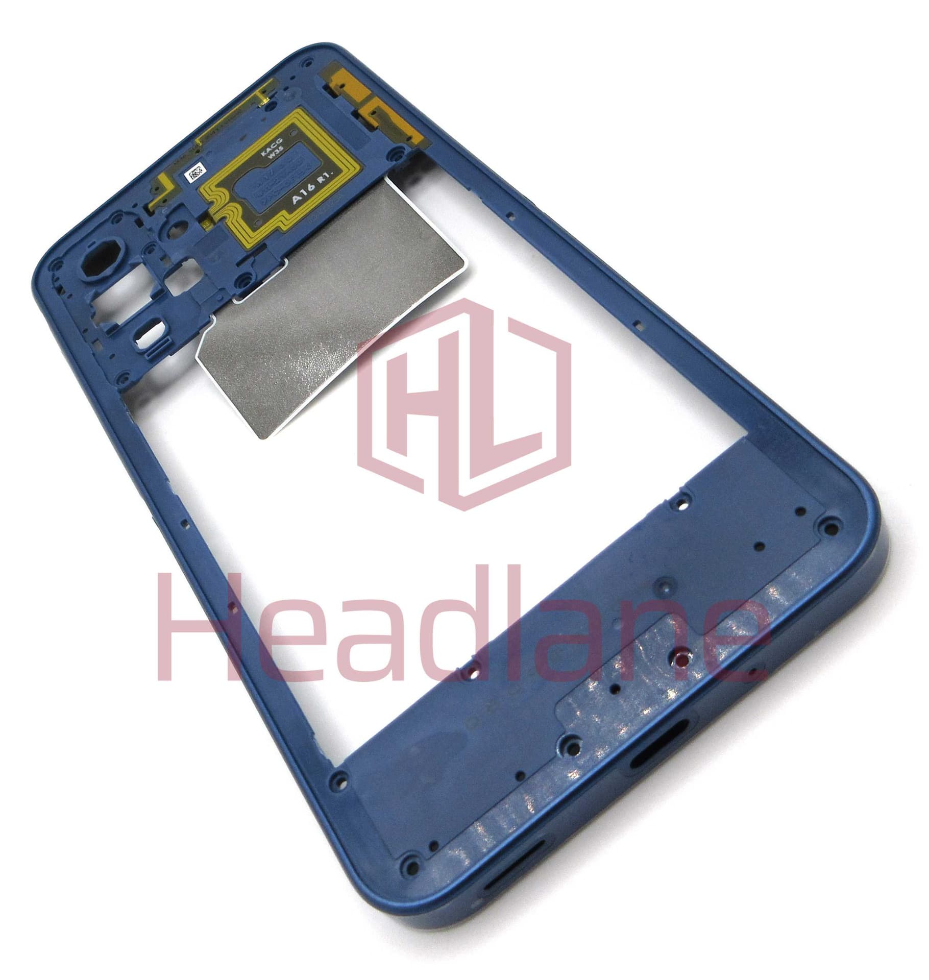 Samsung SM-A176 Galaxy A17 5G Middle Cover / Chassis - Blue - GH98-50510C