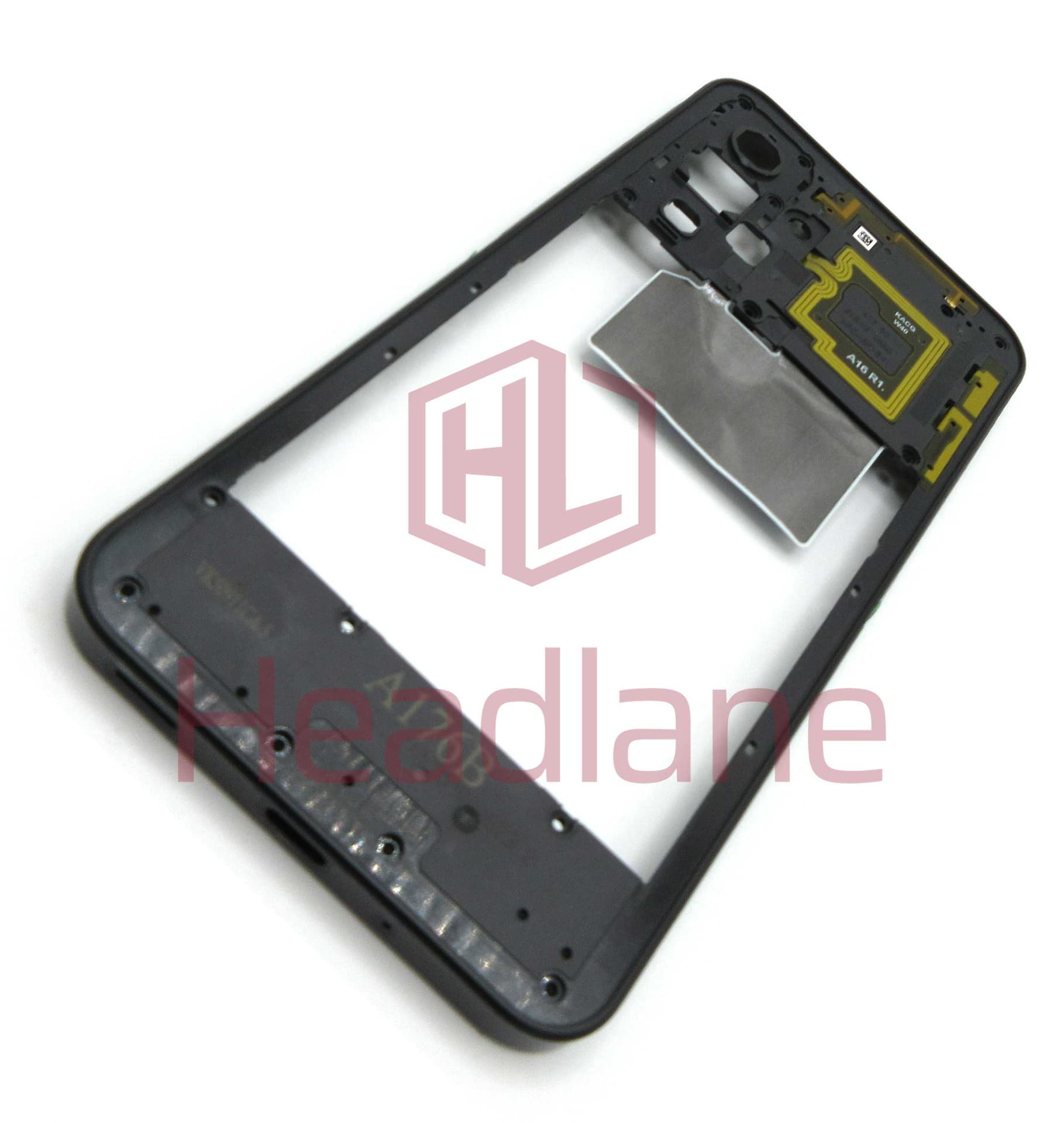 Samsung SM-A176 Galaxy A17 5G Middle Cover / Chassis - Black - GH98-50510A