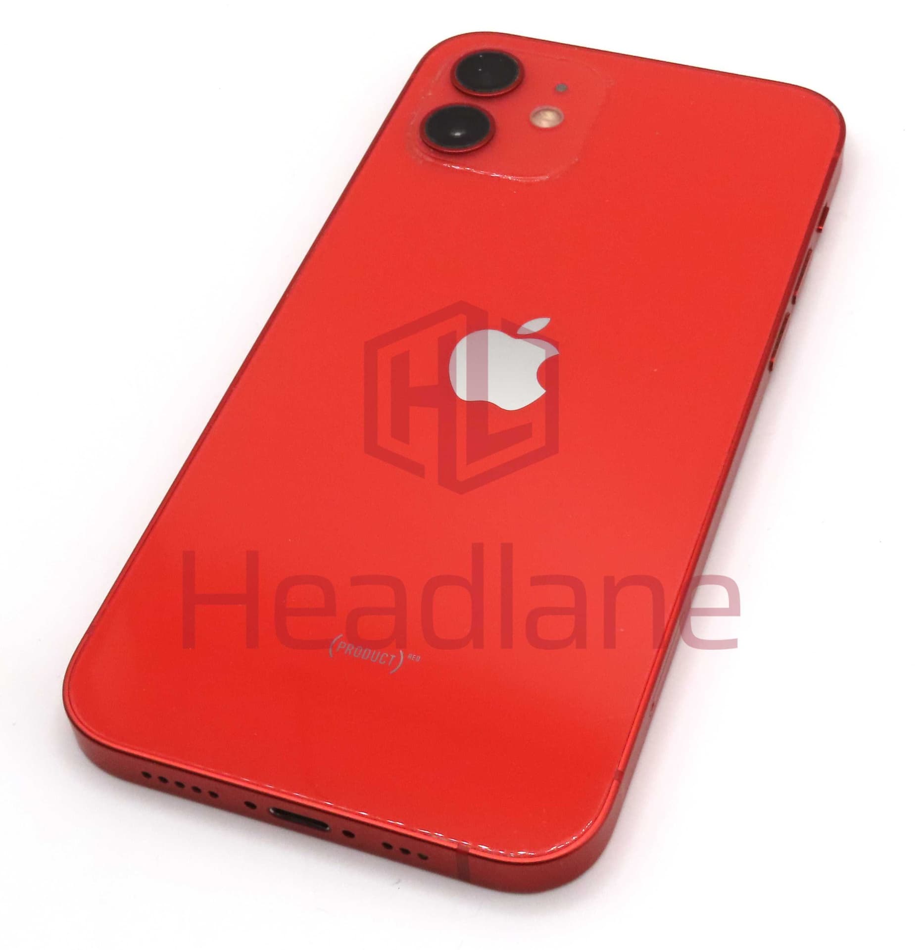 Apple iPhone 12 Back / Battery Cover + Small Parts - Red (Pulled - Grade C) - IP12BH-RD-C