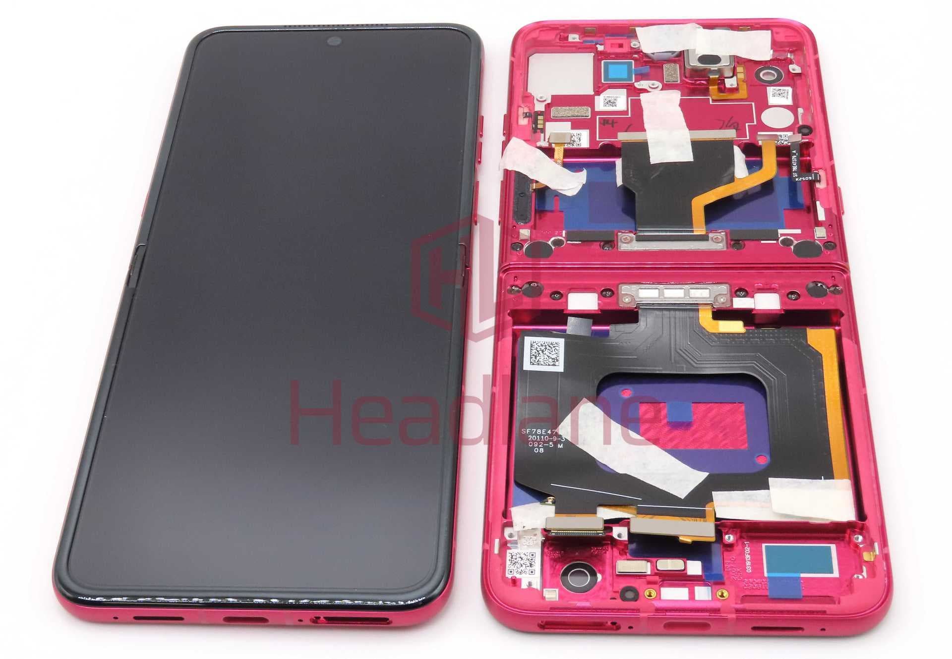 Motorola XT2551 Razr 60 Ultra Main / Inner LCD Display / Screen + Touch - Pantone Cabaret - 5D68C30089