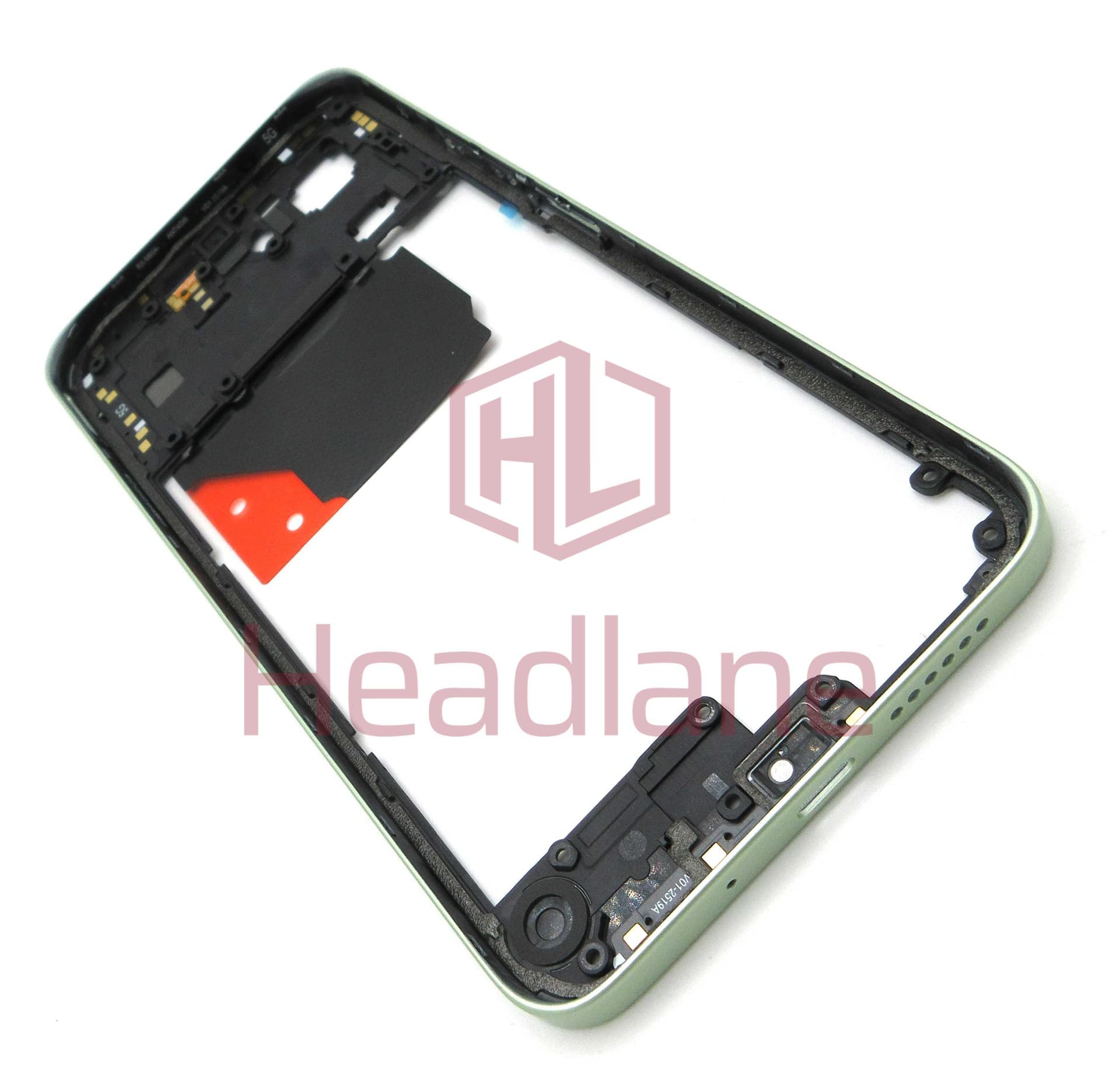 Xiaomi Redmi 15 5G Middle Cover / Chassis - Ripple Green - 1610110001425A