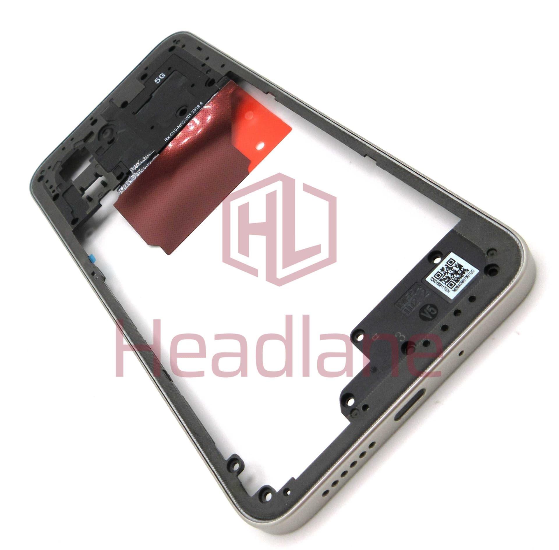 Xiaomi Redmi 15 5G Middle Cover / Chassis - Titan Grey - 1610110001426A