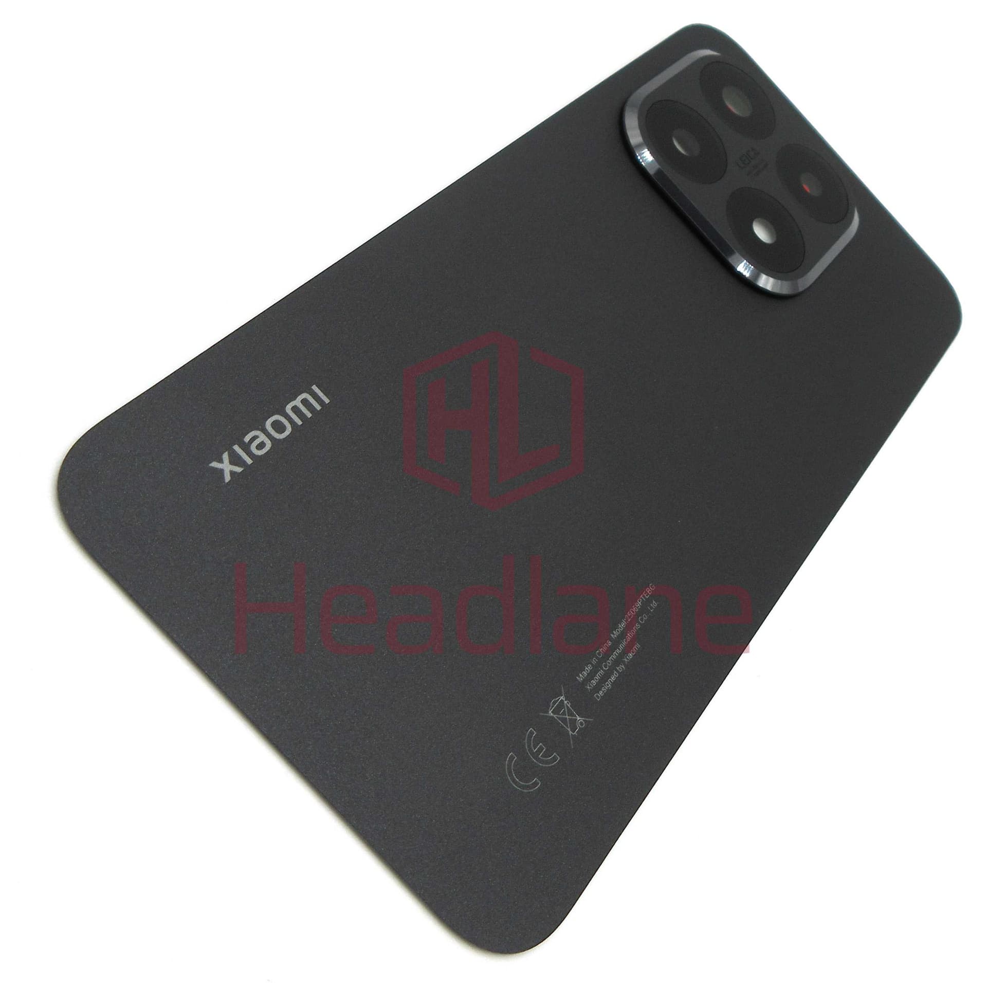 Xiaomi 15T Back / Battery Cover - Black - 5600090O12A00