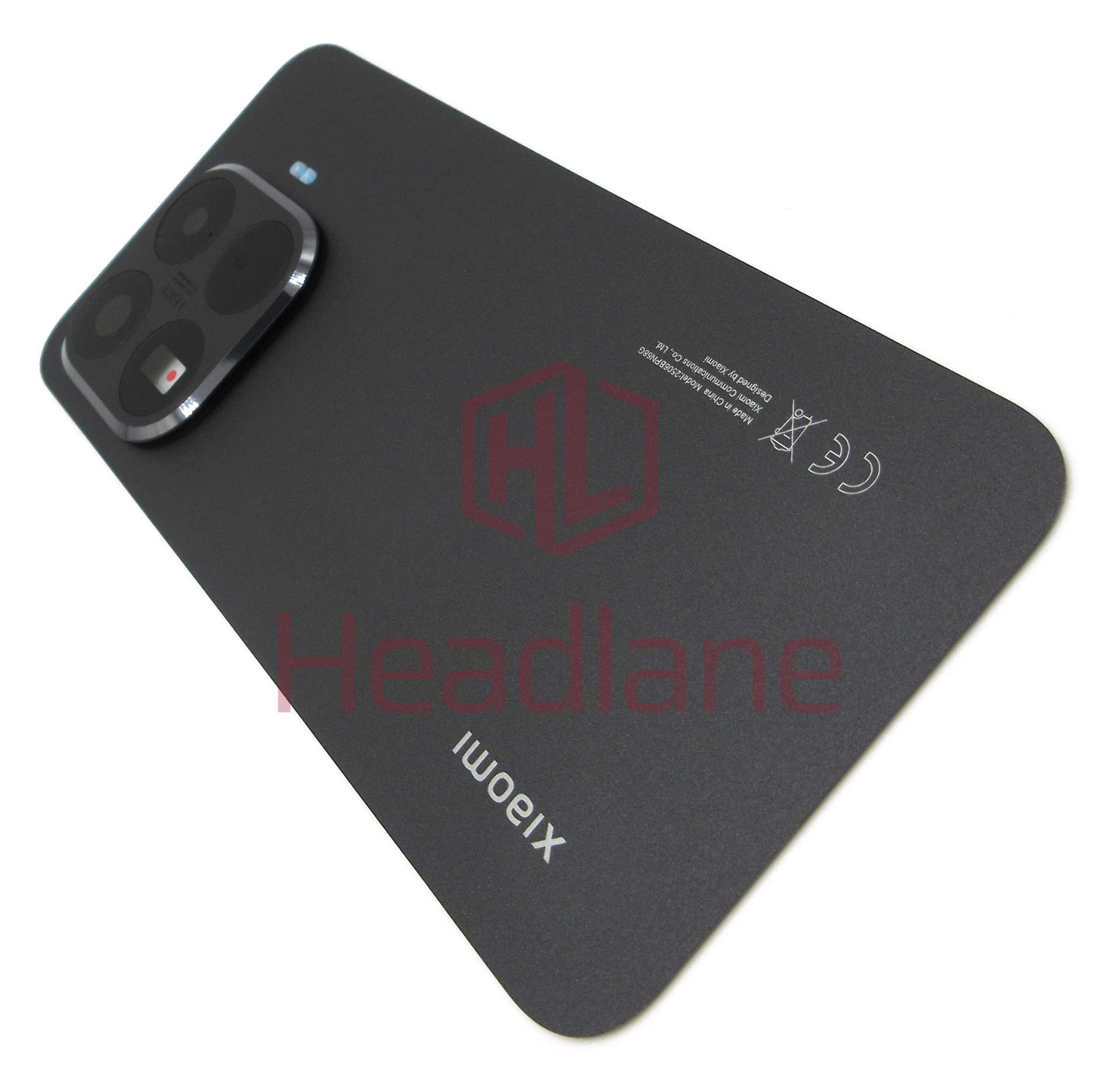 Xiaomi 15T Pro Back / Battery Cover - Black - 5600070O12U00