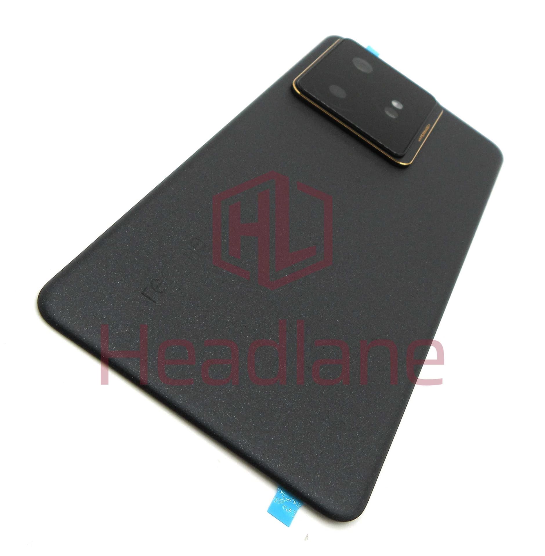 Realme RMX5061 GT 7 Back / Battery Cover - IceSense Black - 621033000618