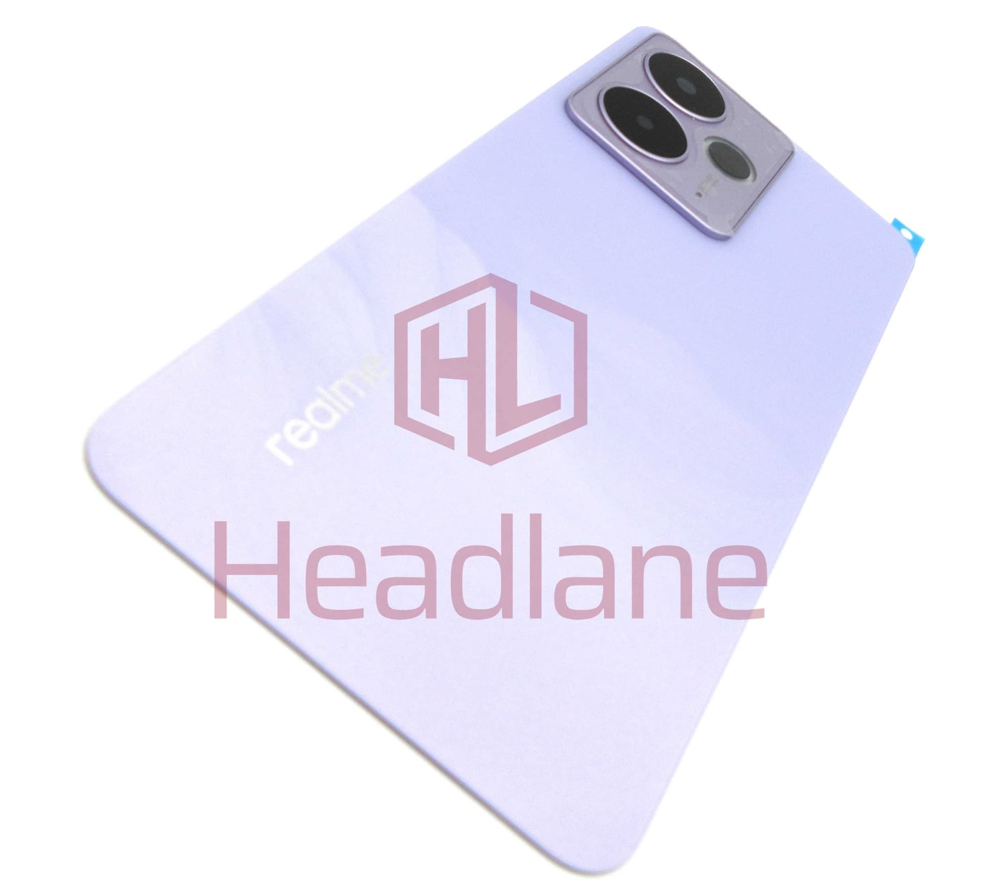 Realme RMX5078 14T Back / Battery Cover - Lightning Purple - 621033000566 - Realme Replacement Part