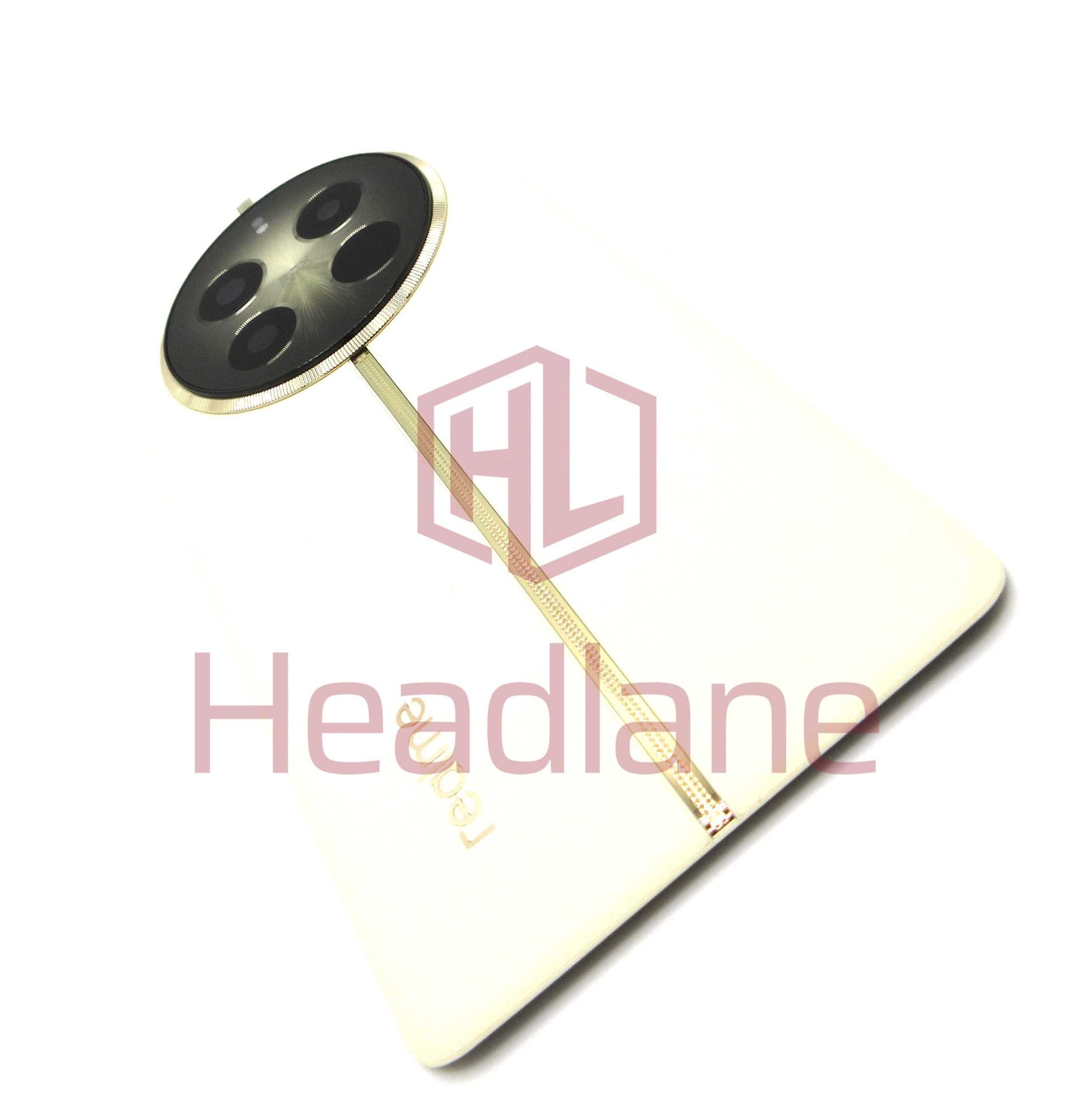Realme RMX3842 12 Pro Back / Battery Cover - Navigator Beige - 621033000192
