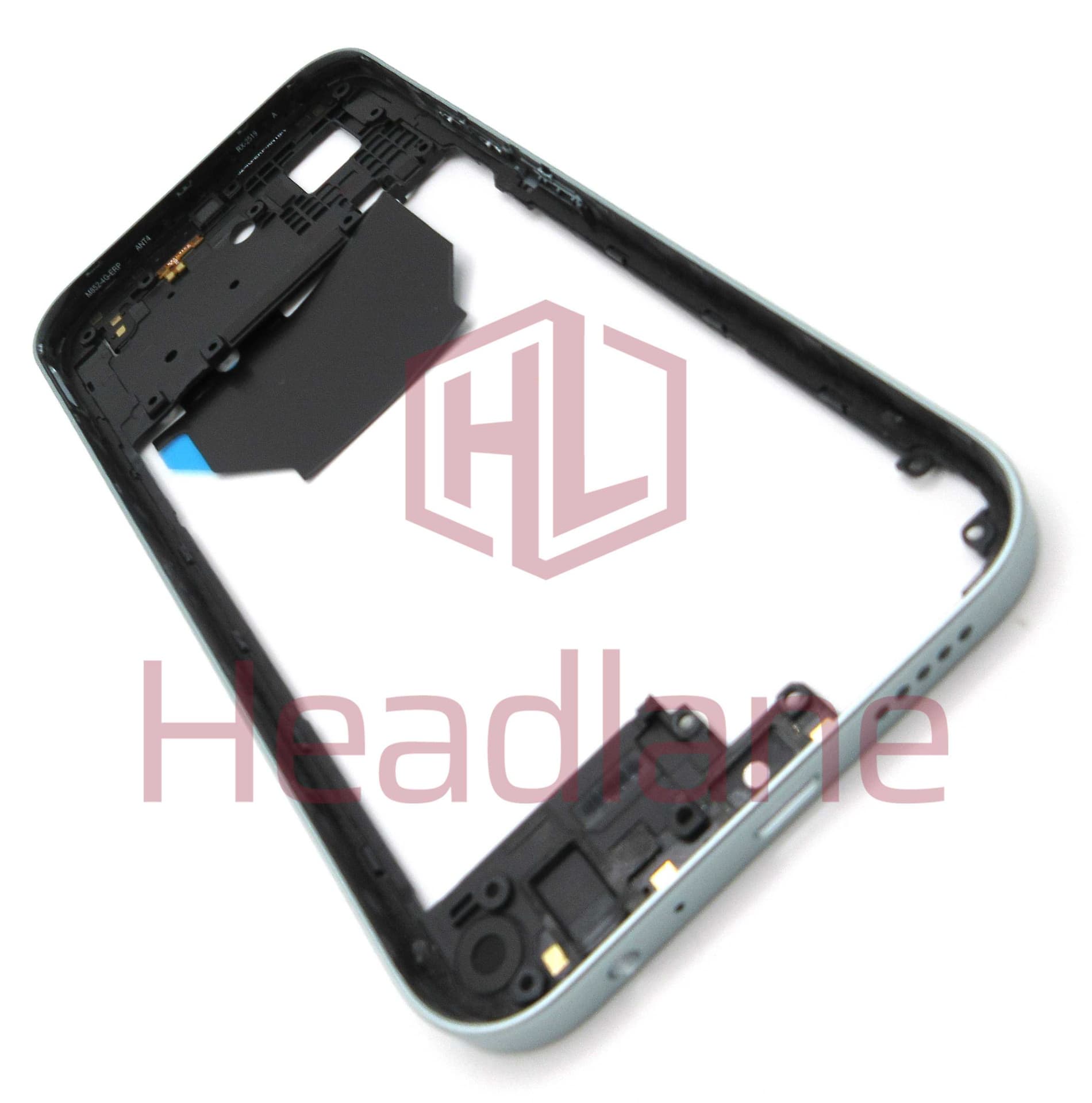 Xiaomi Poco C85 Middle Cover / Chassis - Green (ERP) - 1610110001520A