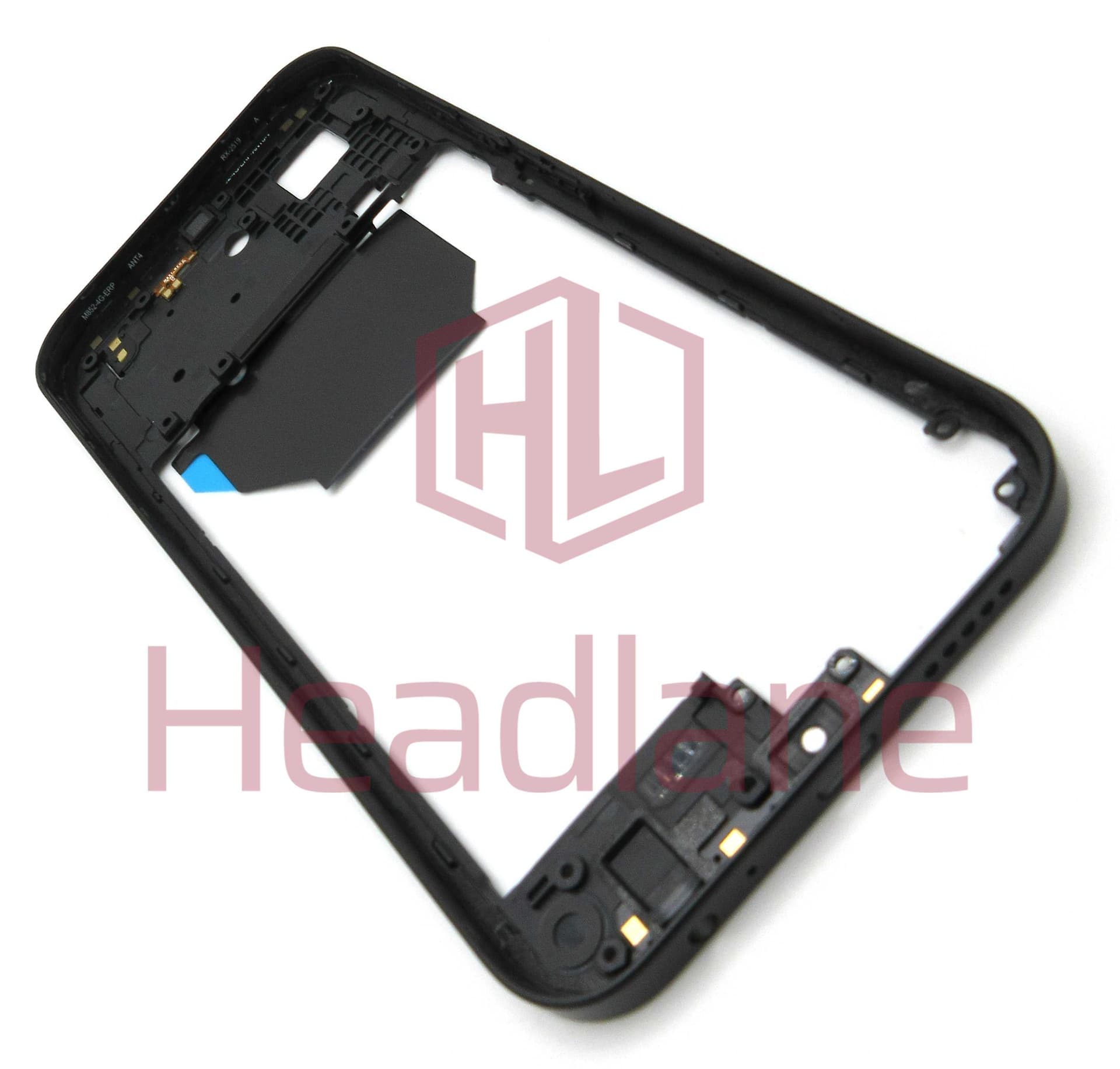 Xiaomi Poco C85 Middle Cover / Chassis - Black (ERP) - 1610110001518A