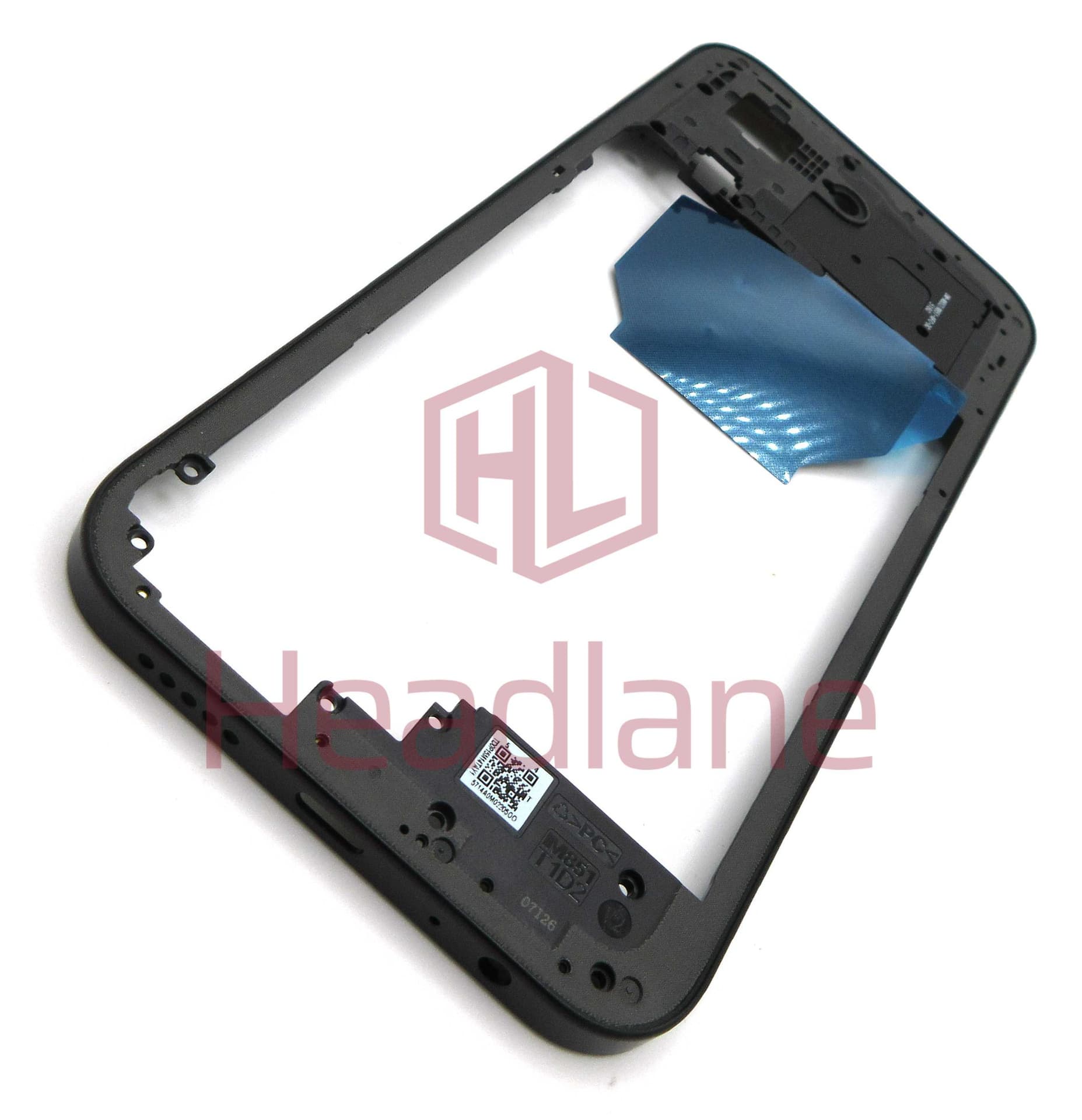 Xiaomi Redmi 15C 5G Middle Cover / Chassis - Midnight Black - 1610110001421A