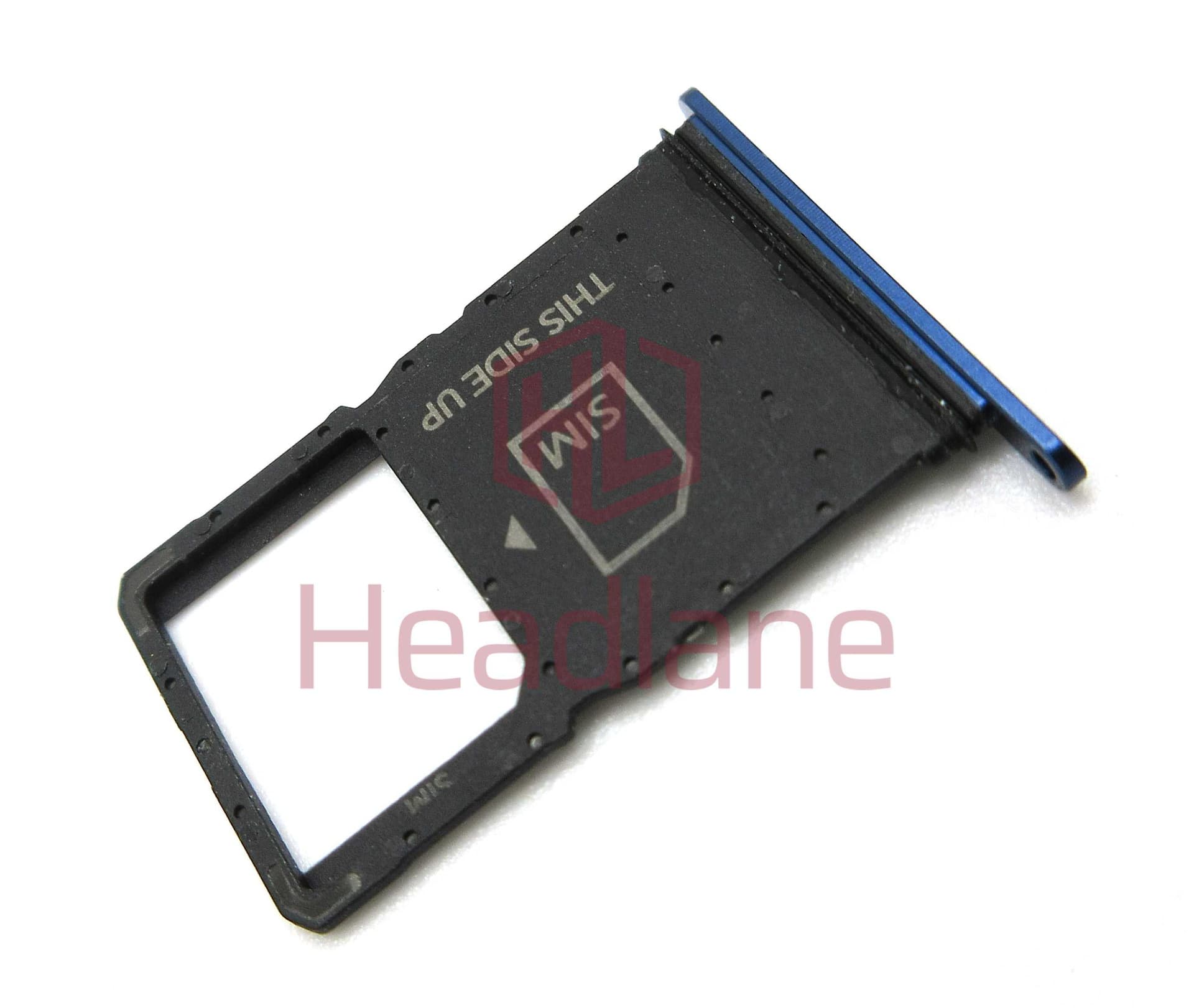 Motorola XT2553 Razr 60 SIM Card Tray - Blue / Pantone Gibraltar Sea - SMO8E62937